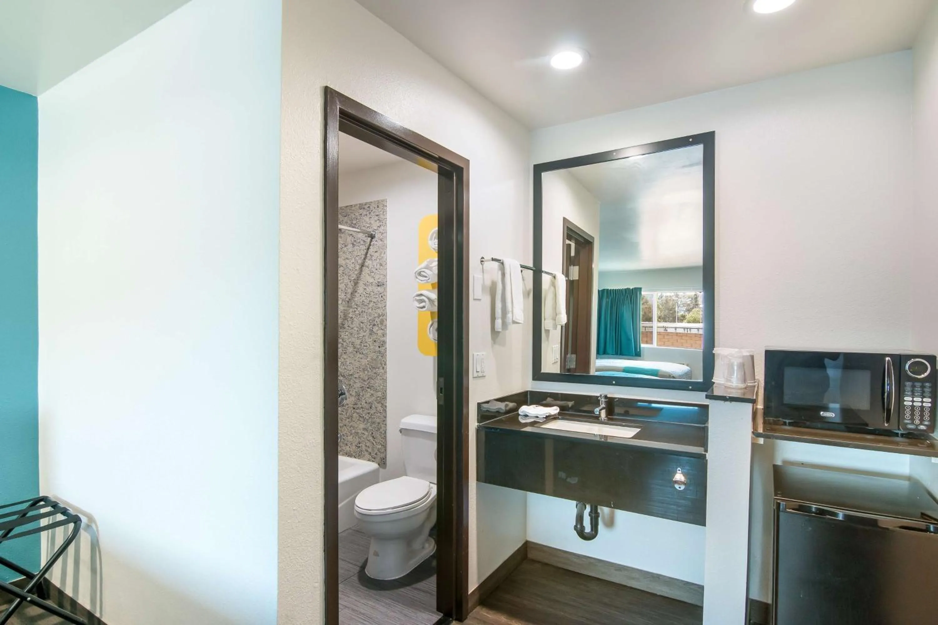 Toilet in Motel 6-South El Monte, CA - Los Angeles