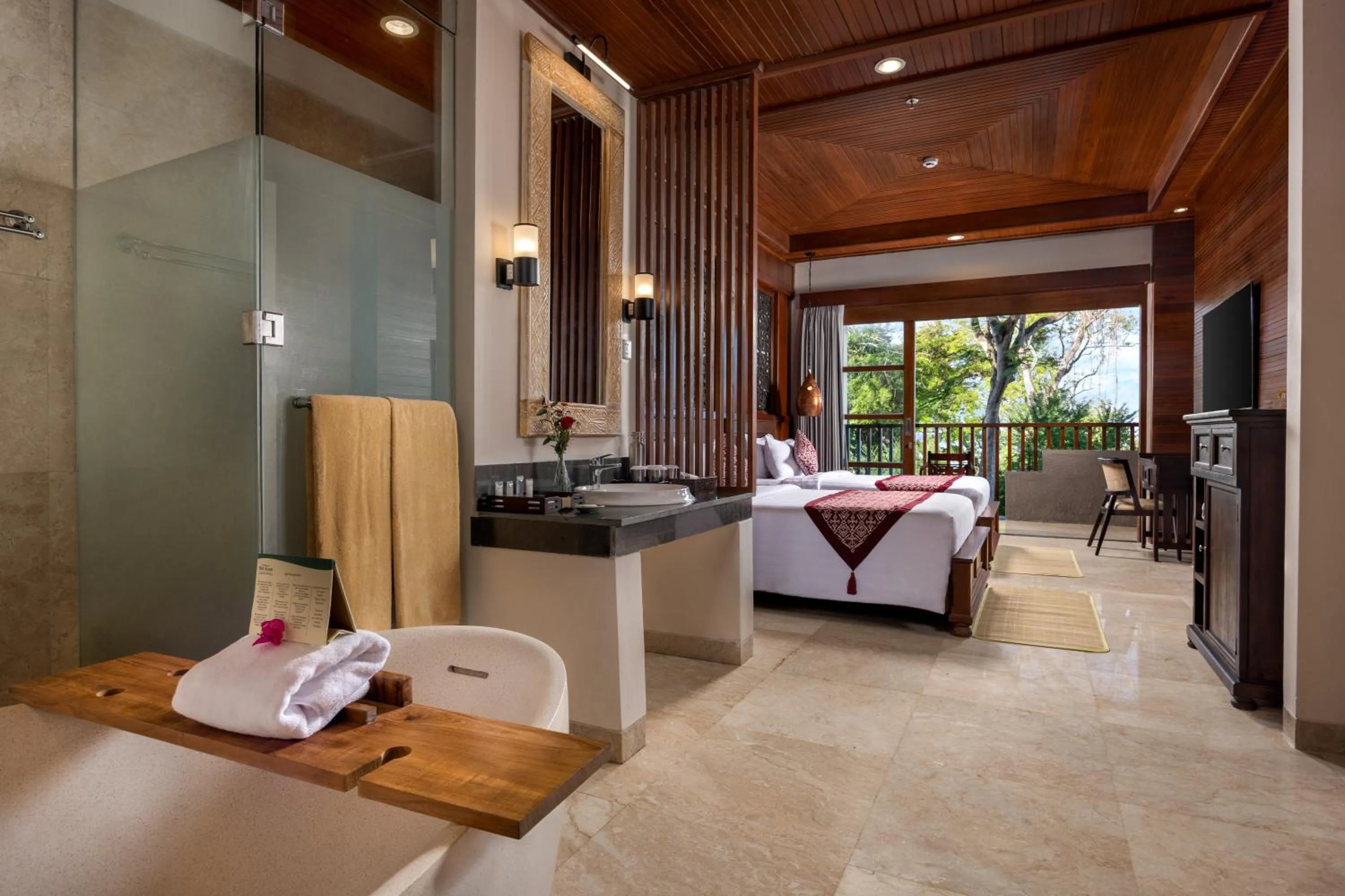 Bedroom in Bali Tropic Resort & Spa - CHSE Certified