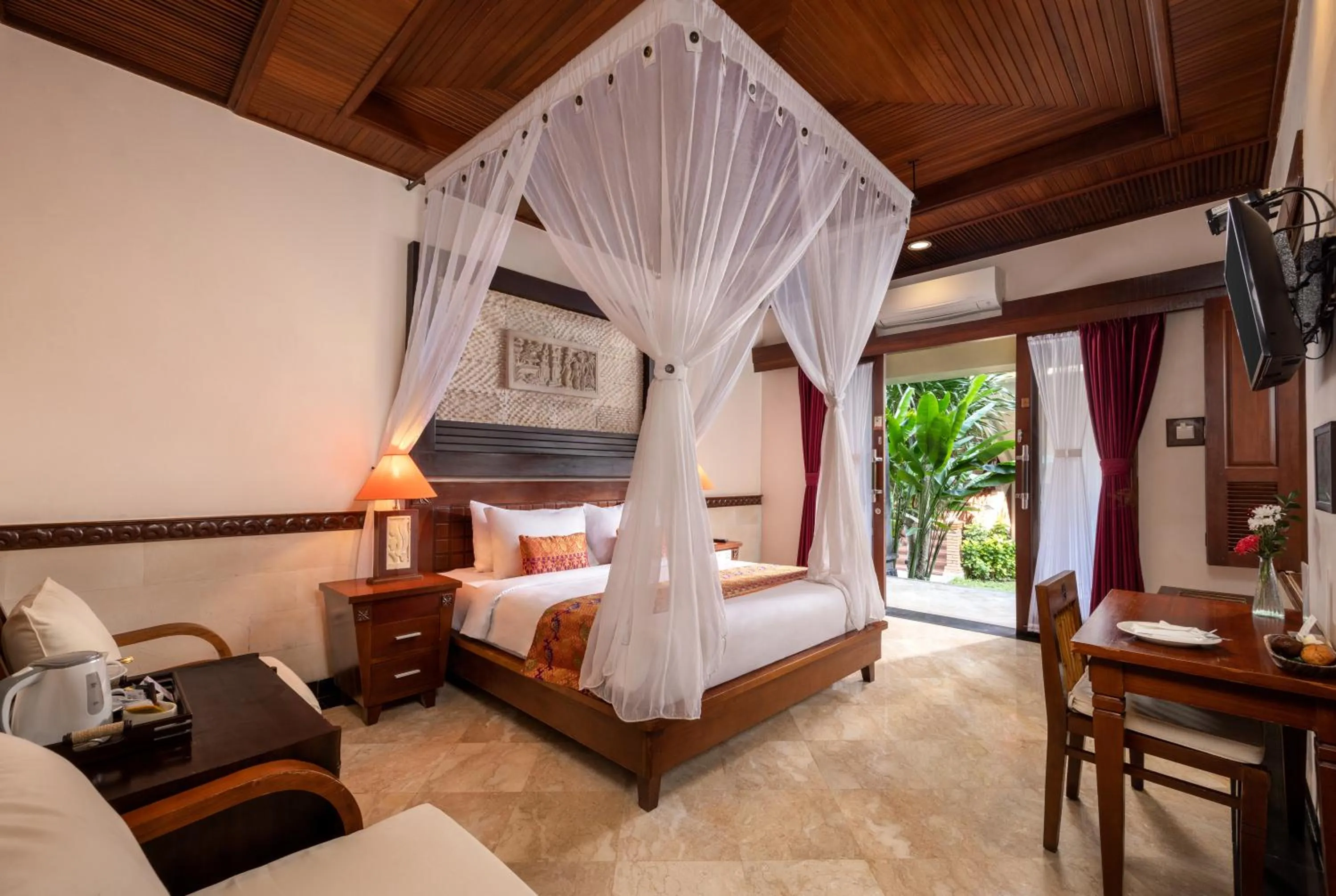 Bedroom, Bed in Bali Tropic Resort & Spa - CHSE Certified