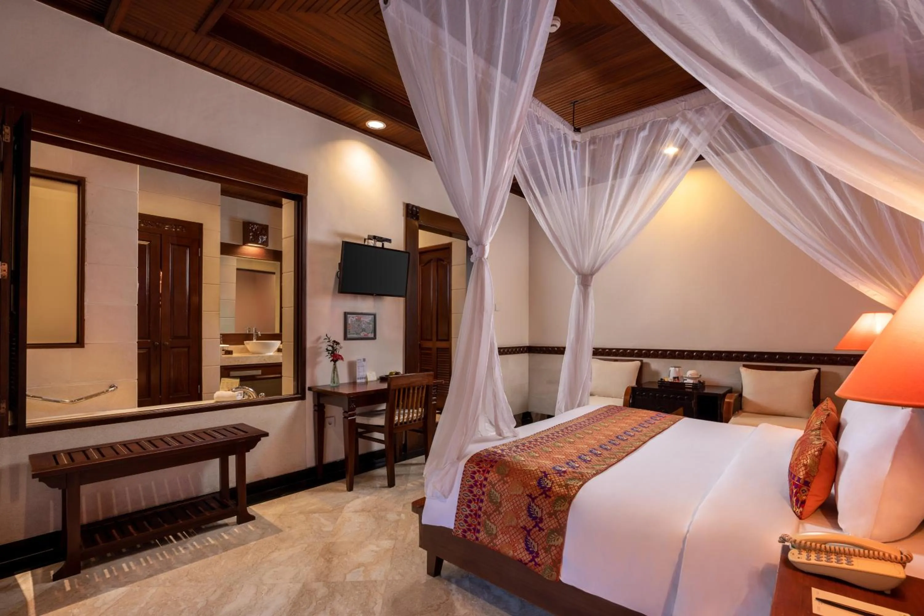 Bedroom, Bed in Bali Tropic Resort & Spa - CHSE Certified