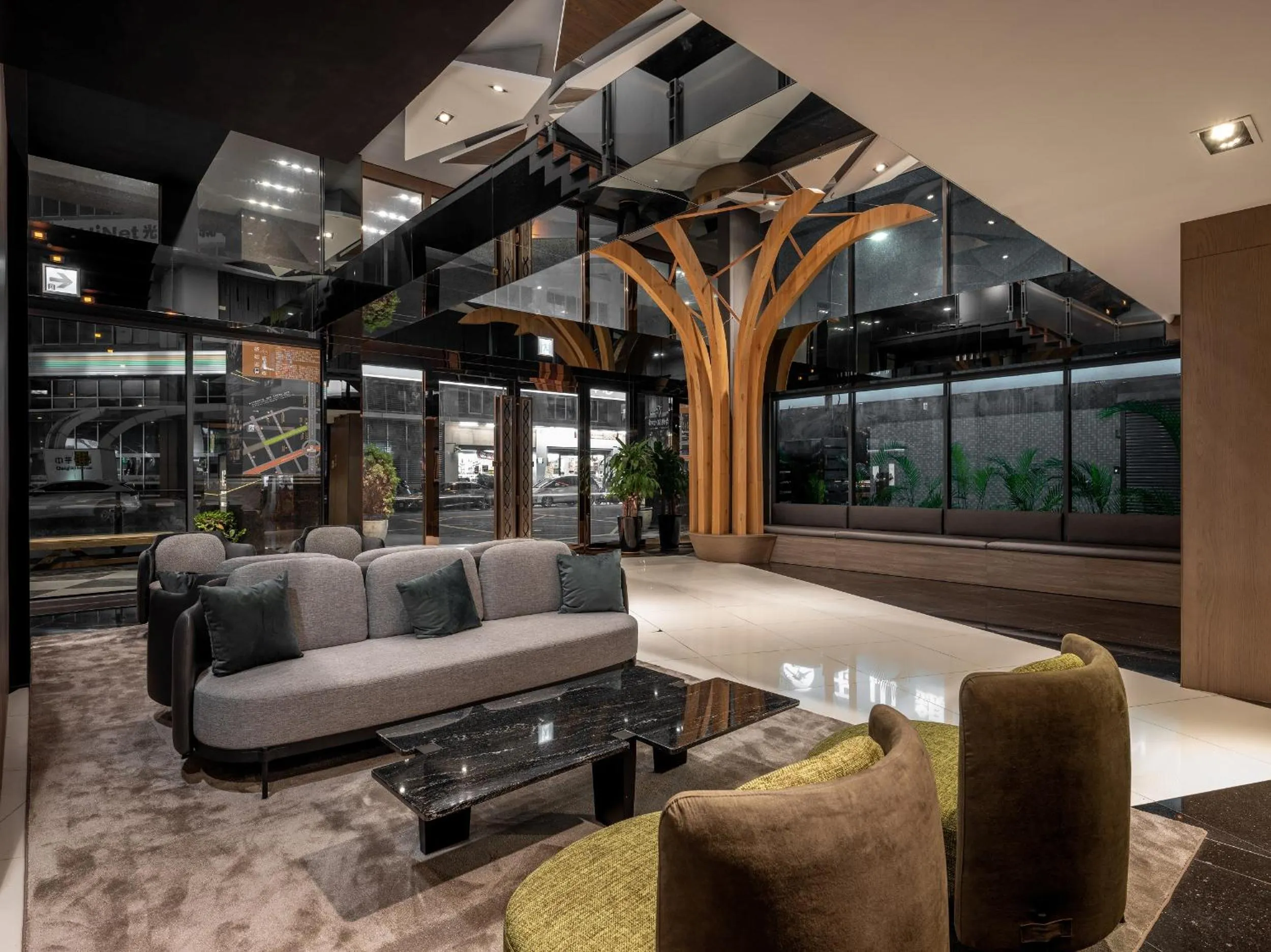 Lobby or reception in Kung Shang Design Hotel