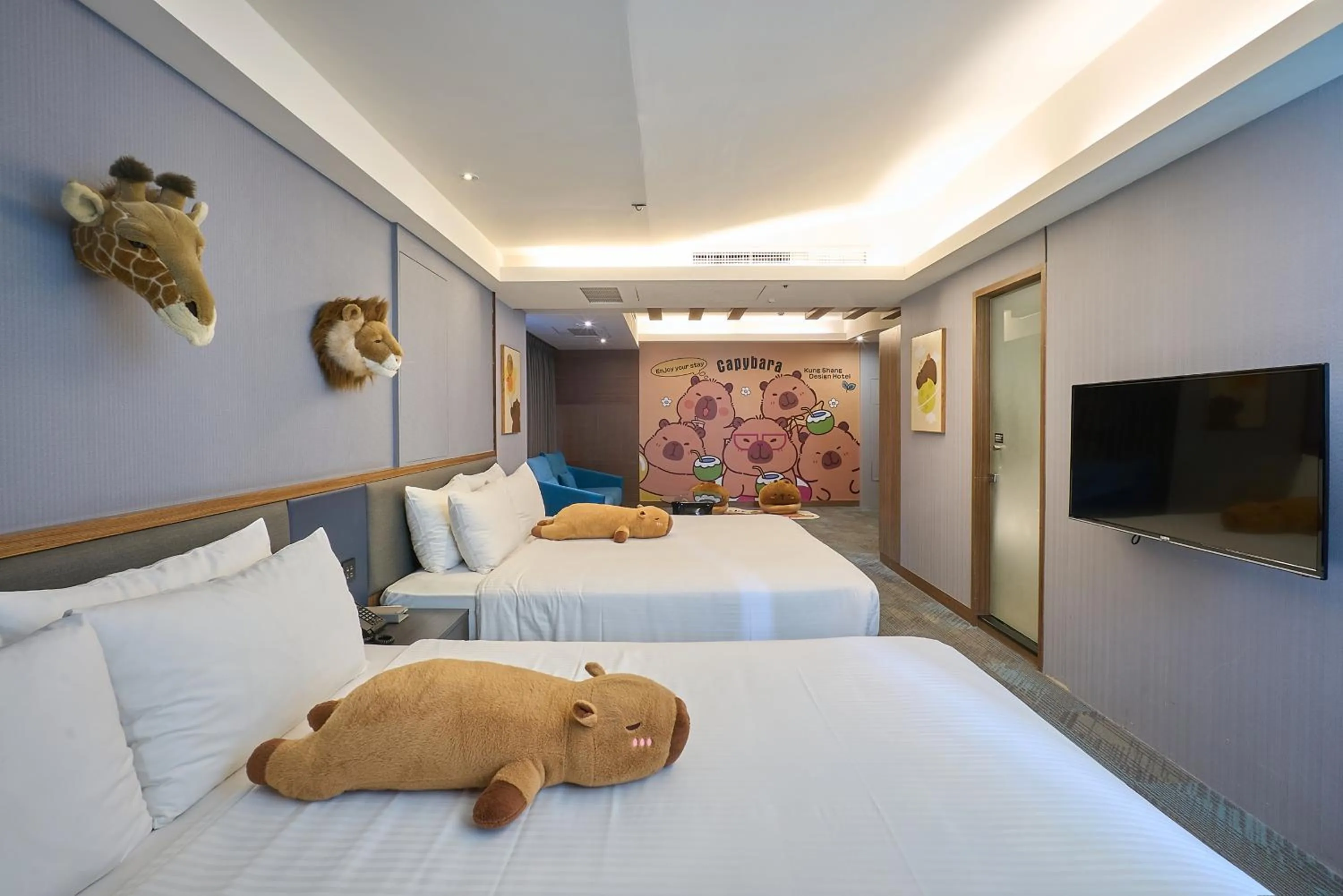 Photo of the whole room, Bed in Kung Shang Design Hotel