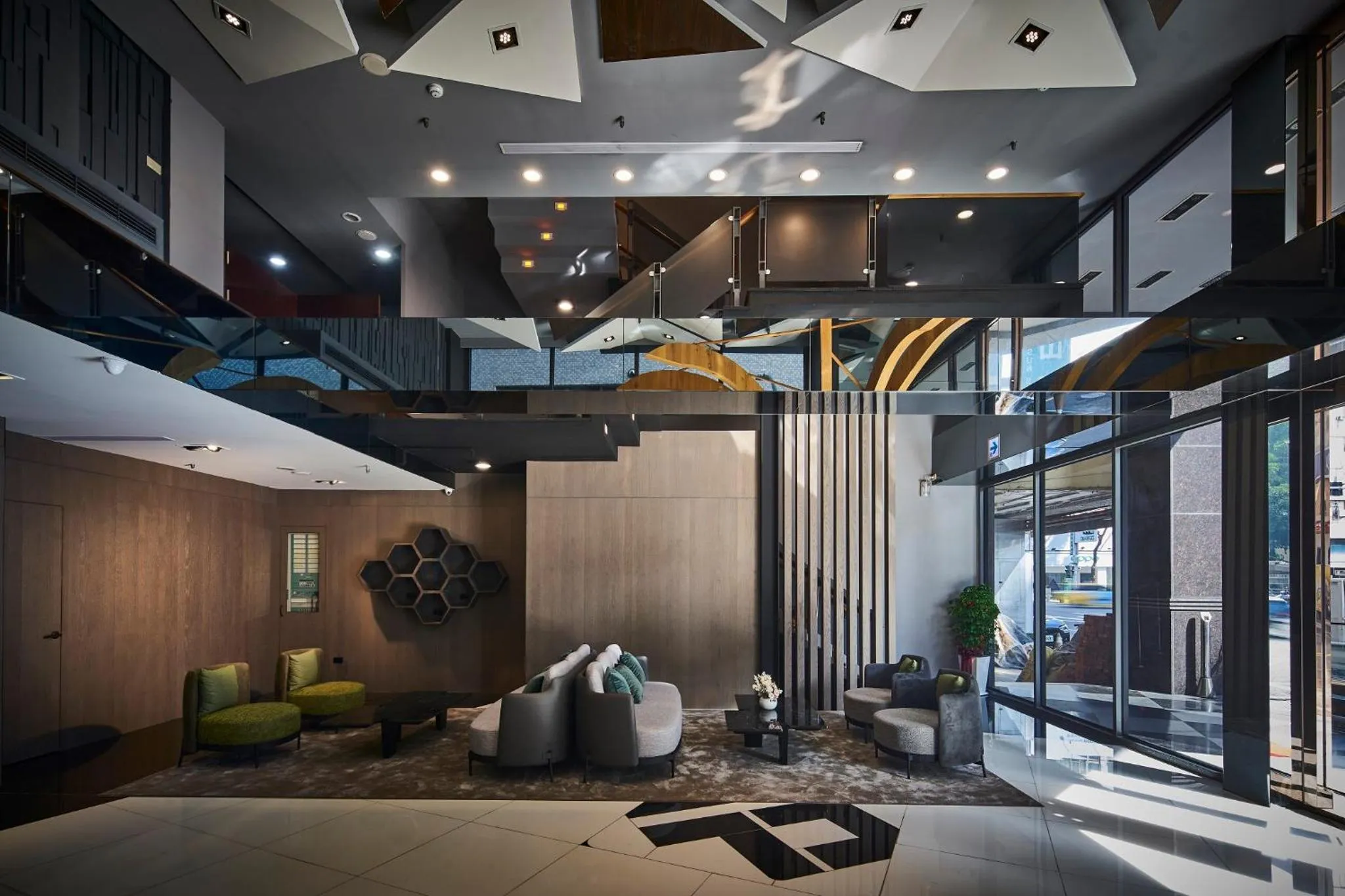 Lobby or reception in Kung Shang Design Hotel