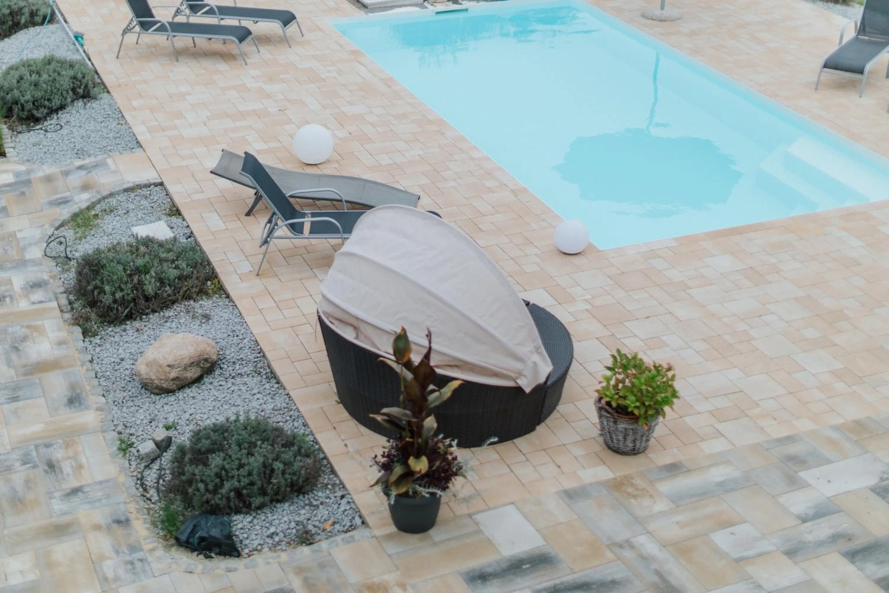 Swimming pool in Casamia Hotel Spremberg