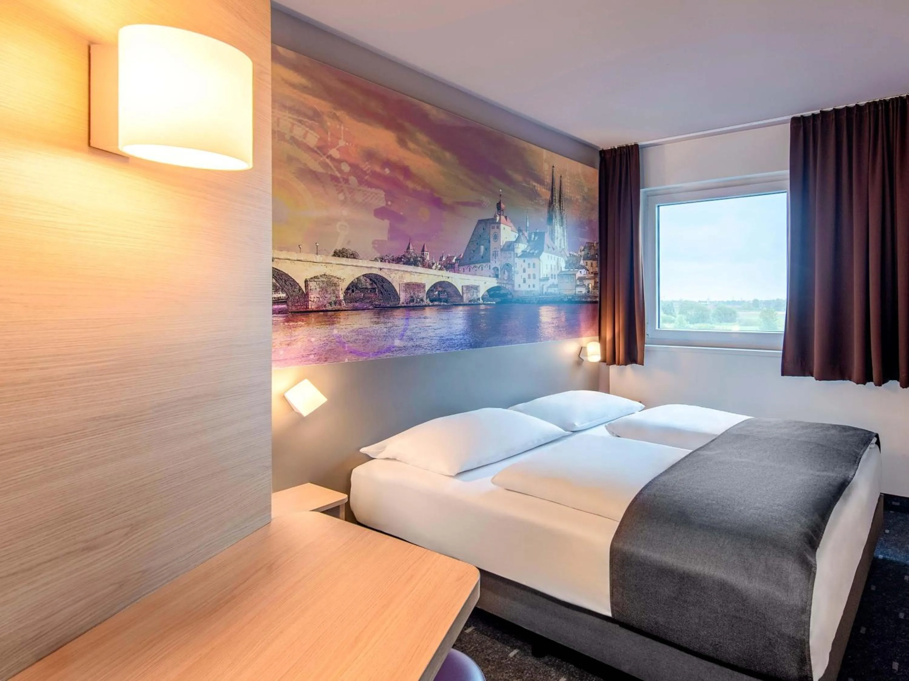 Photo of the whole room, Bed in B&B Hotel Regensburg-City