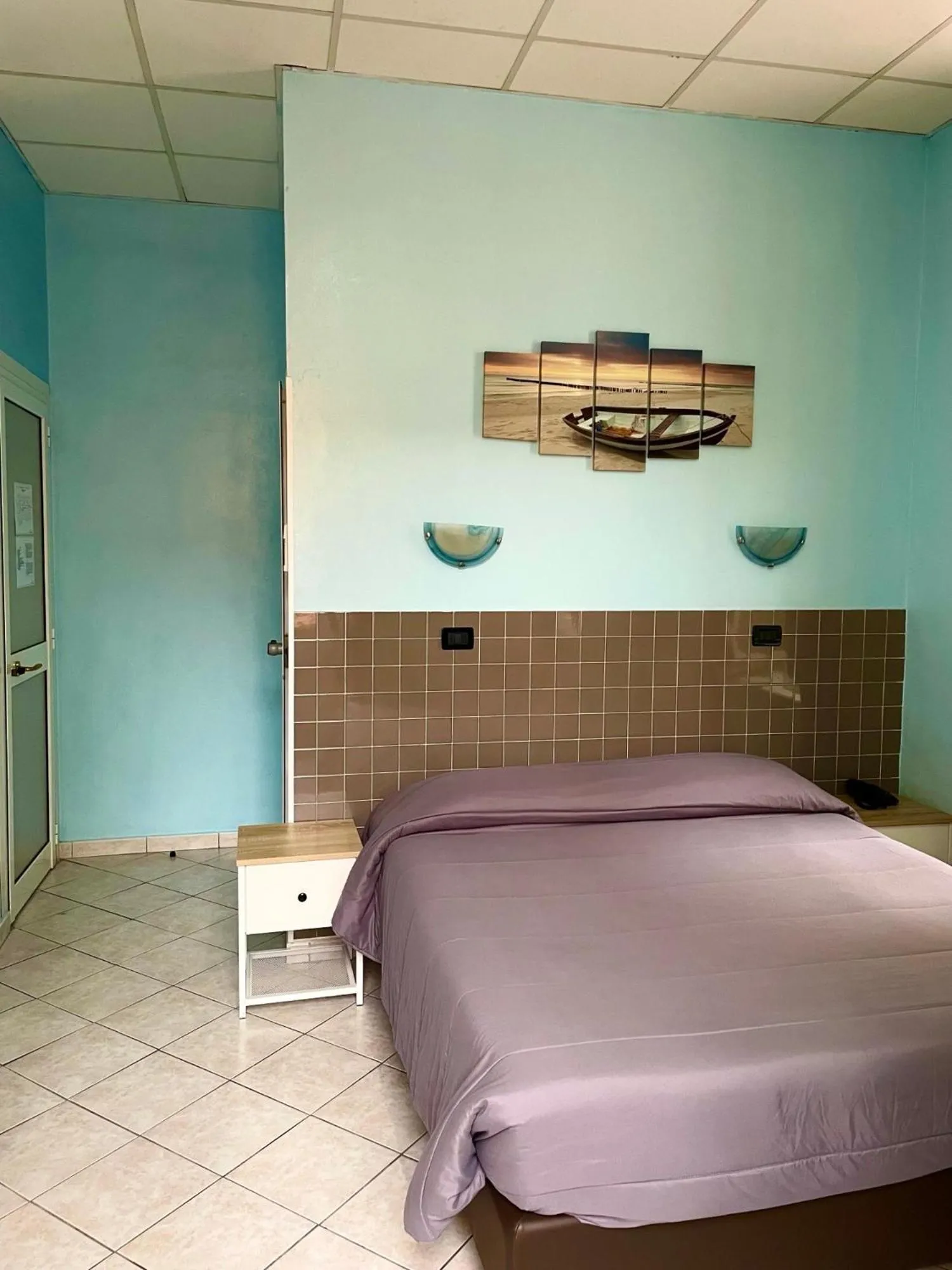 Bedroom, Bed in Hotel Esperia