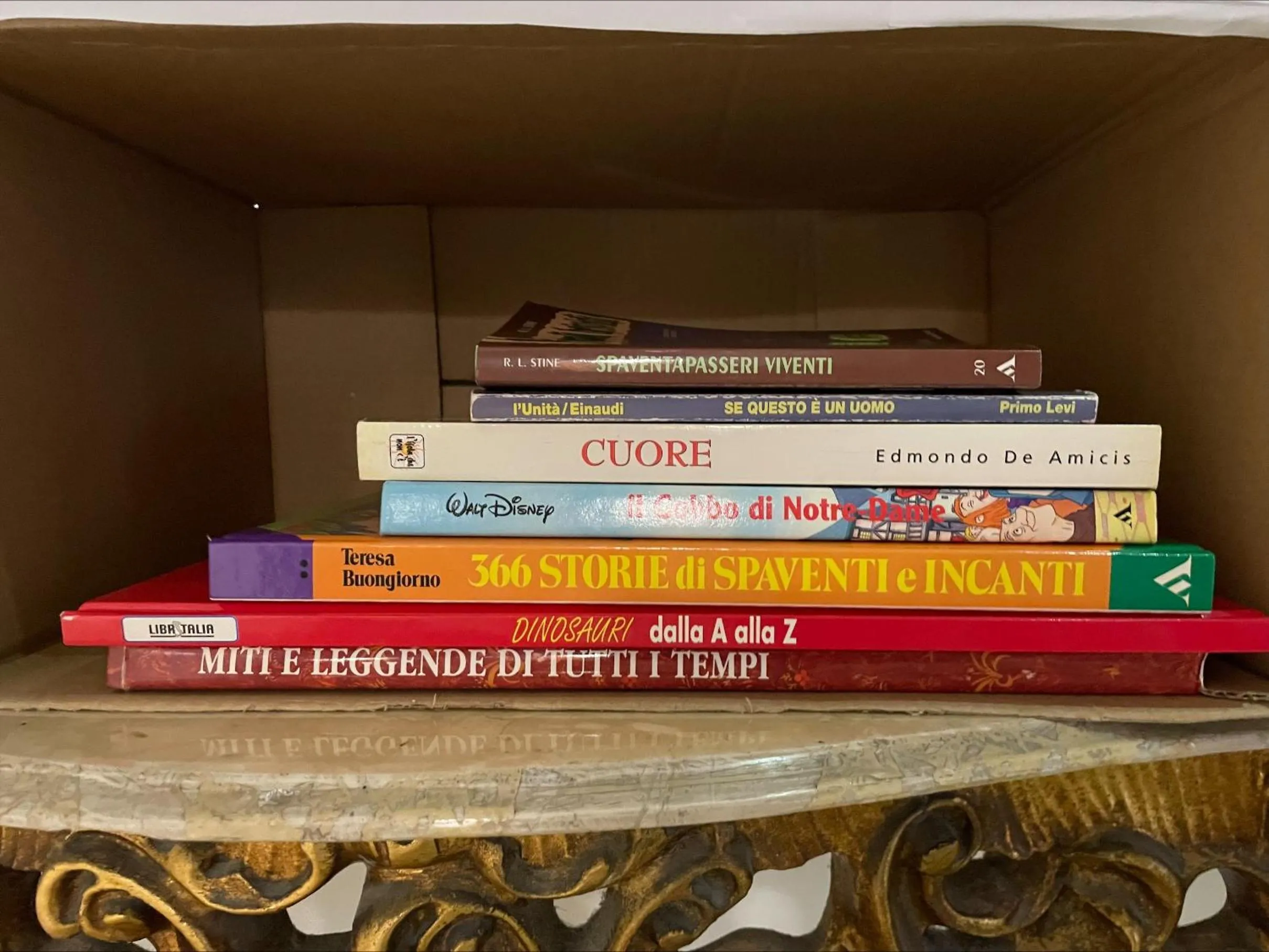 Library in Hotel Esperia