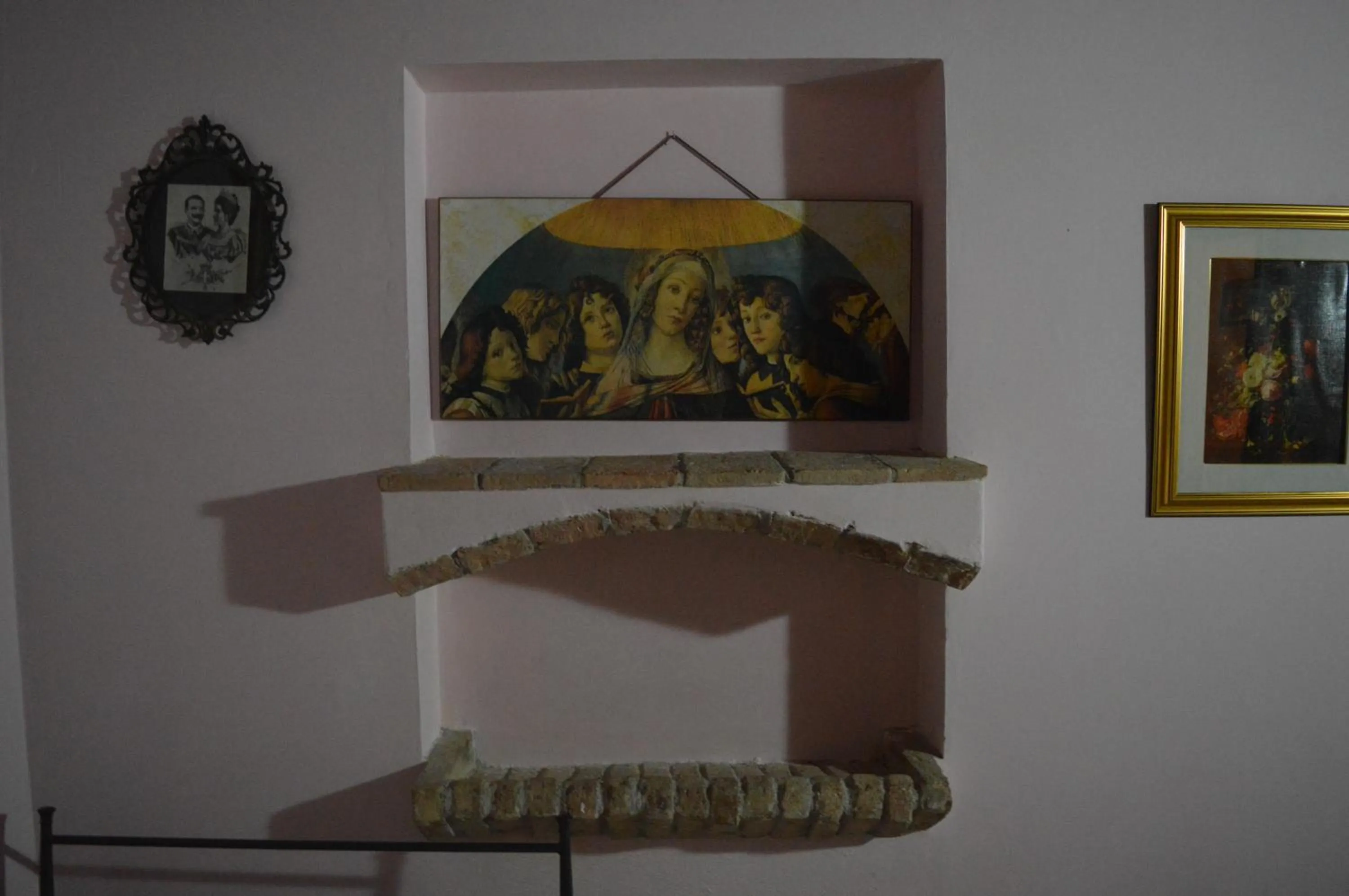 Decorative detail in Cardinal Girolamo