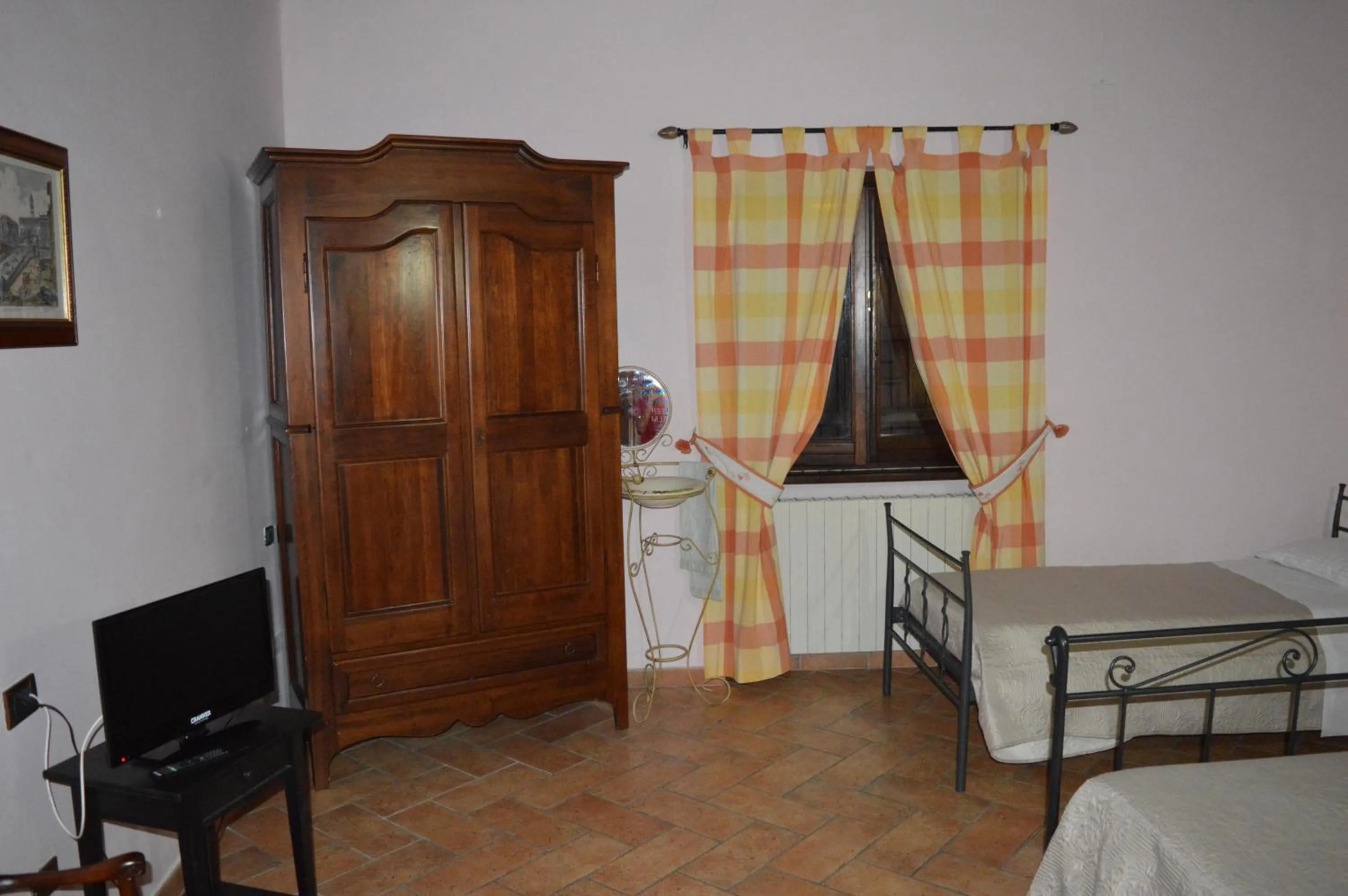 Bed in Cardinal Girolamo