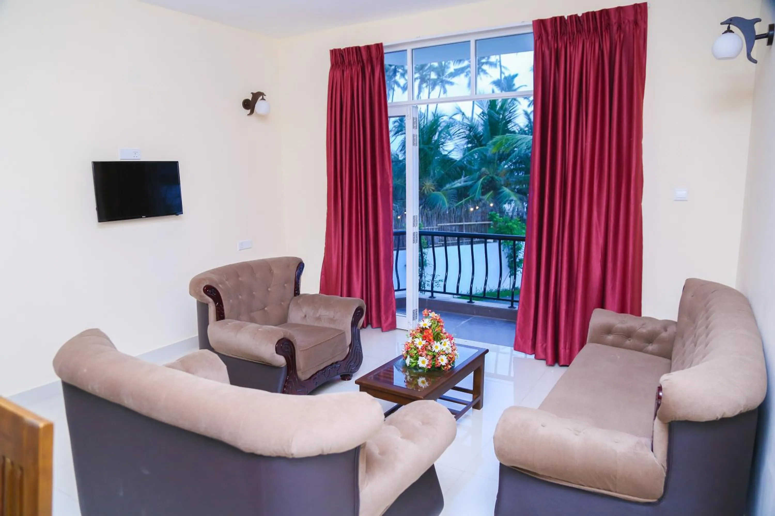 Living room in Crystal Resort Dickwella