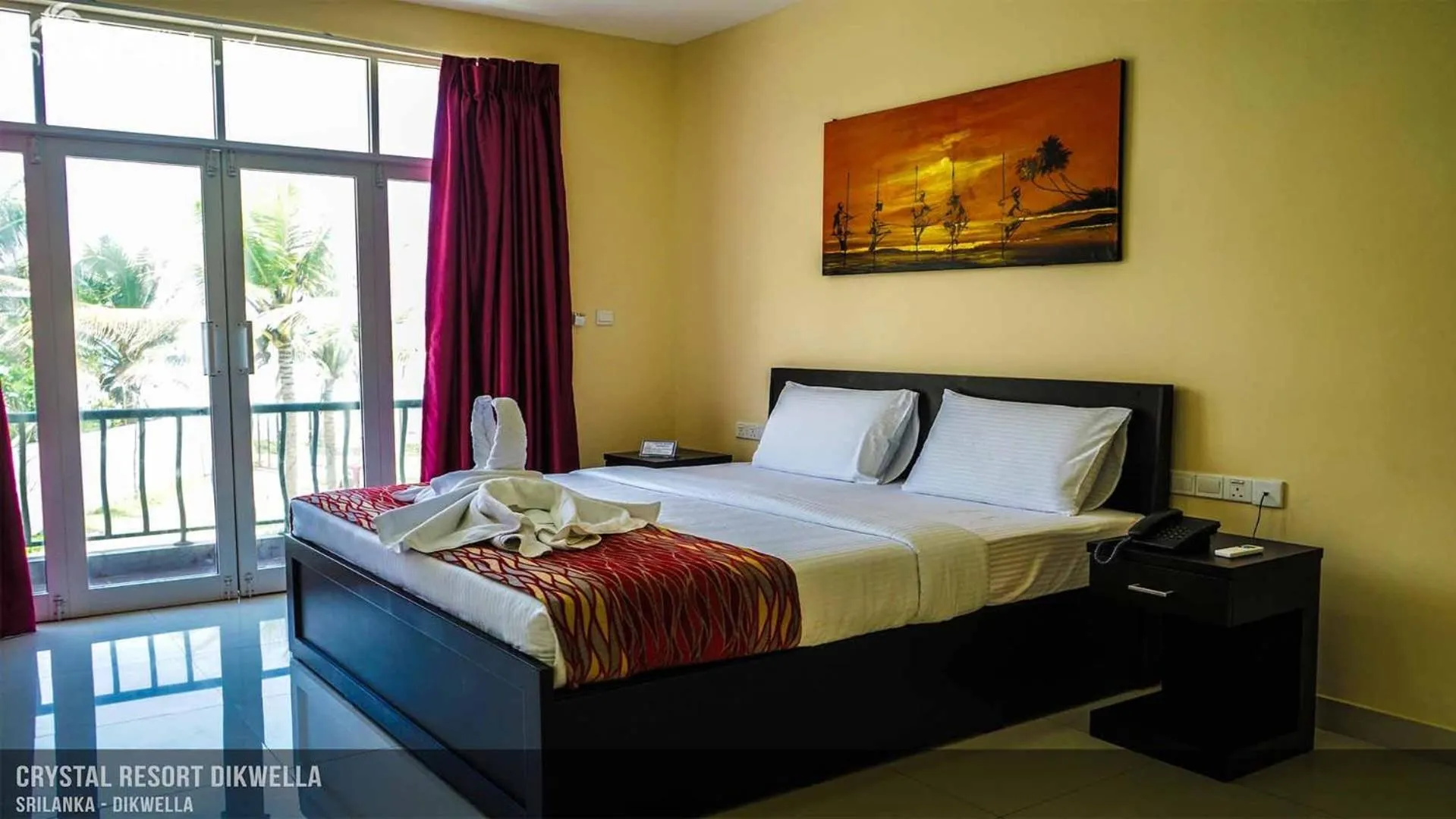 Bed in Crystal Resort Dickwella