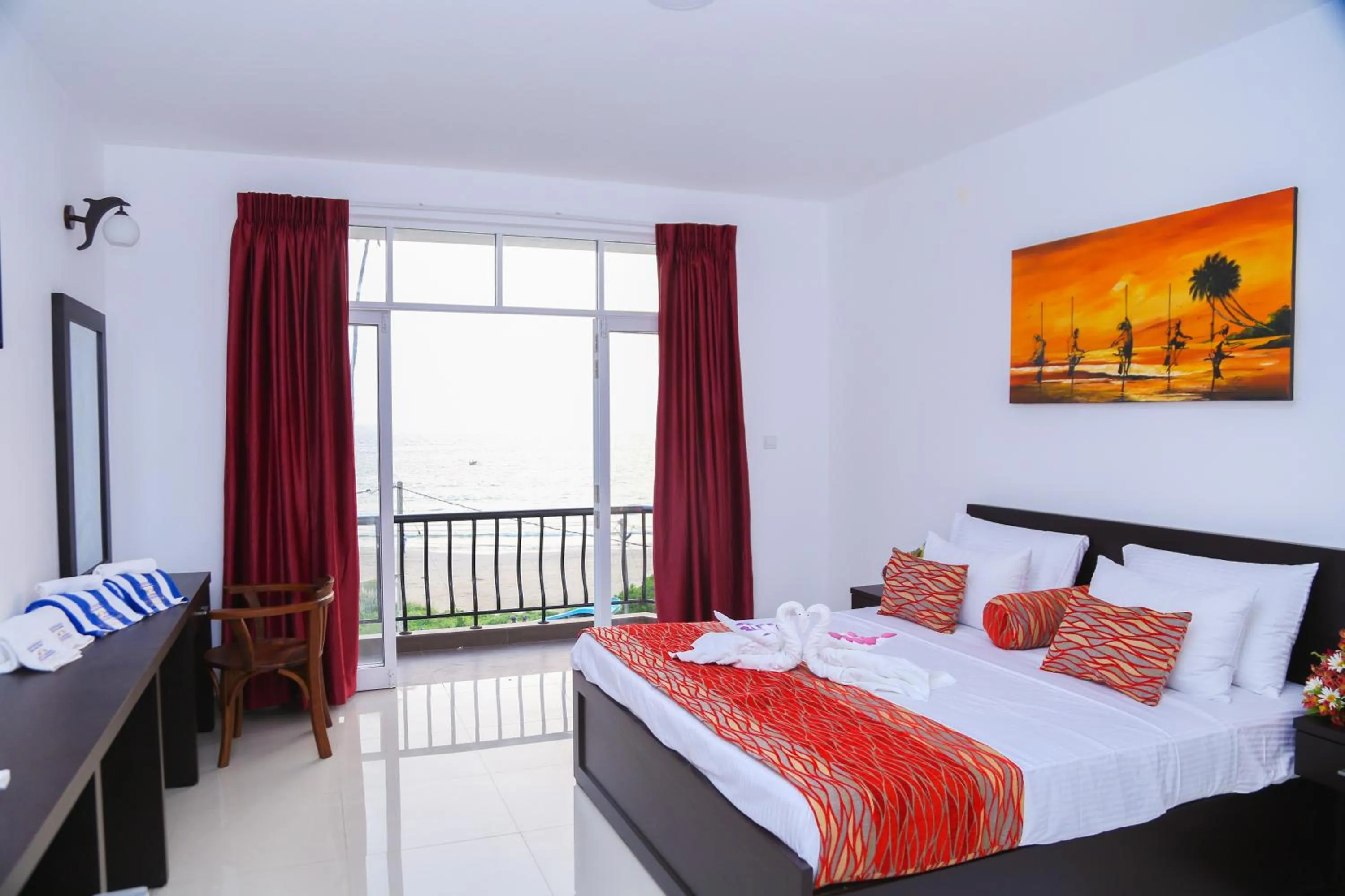 Bed in Crystal Resort Dickwella