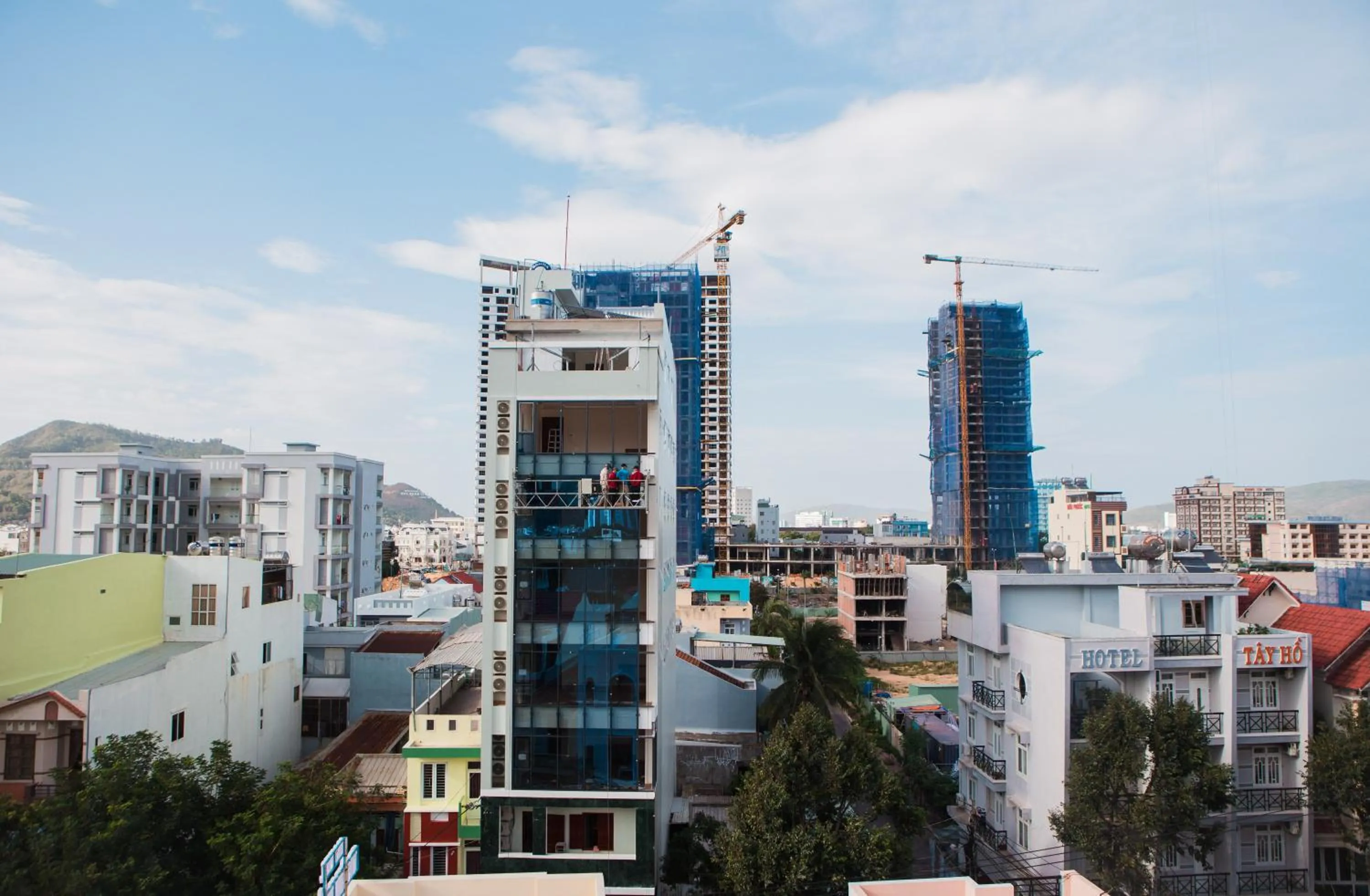 City view in Triệu Hoàng Hotel