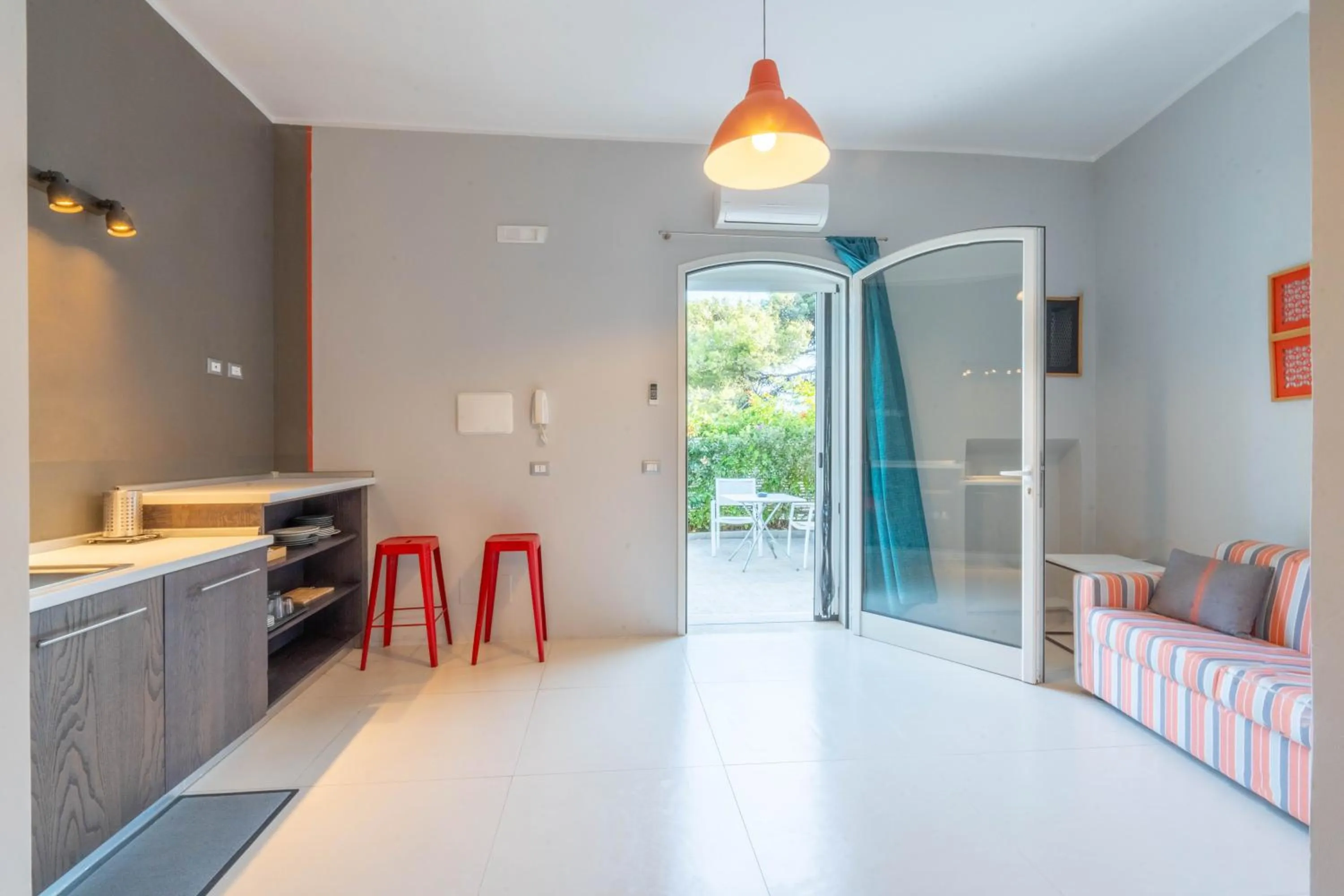 Kitchen or kitchenette in Hotel Santa Lucia