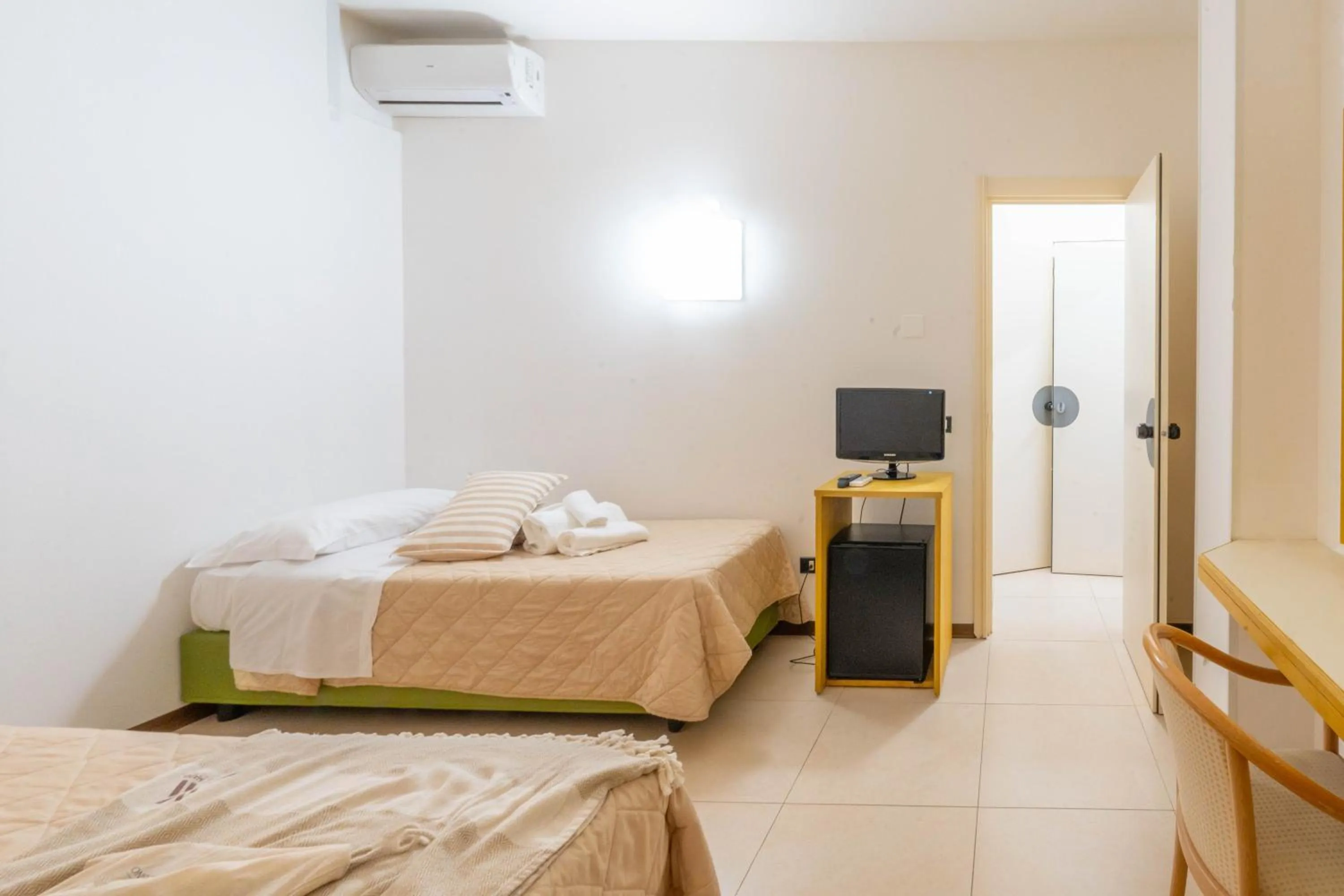 Bed in Hotel Santa Lucia