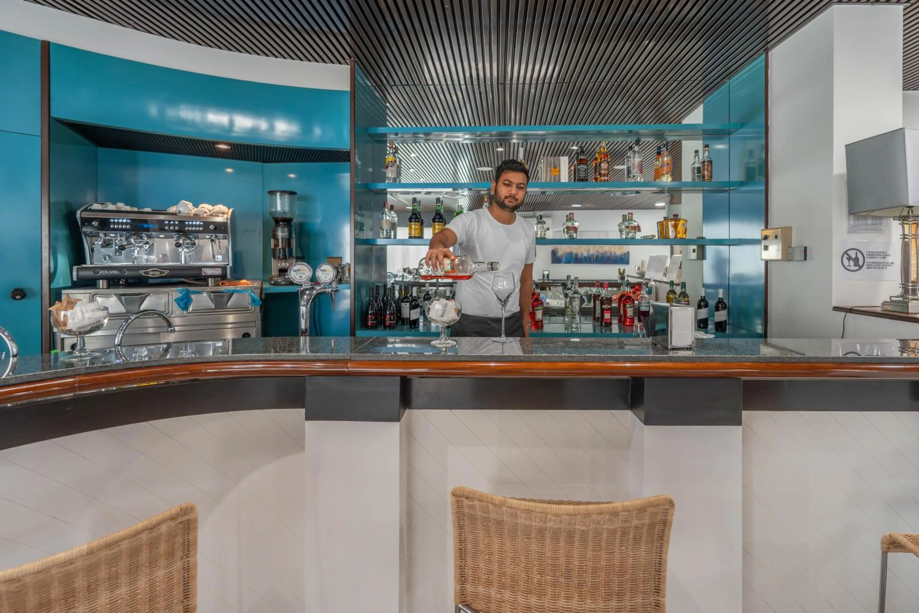 Lounge or bar in Hotel Santa Lucia