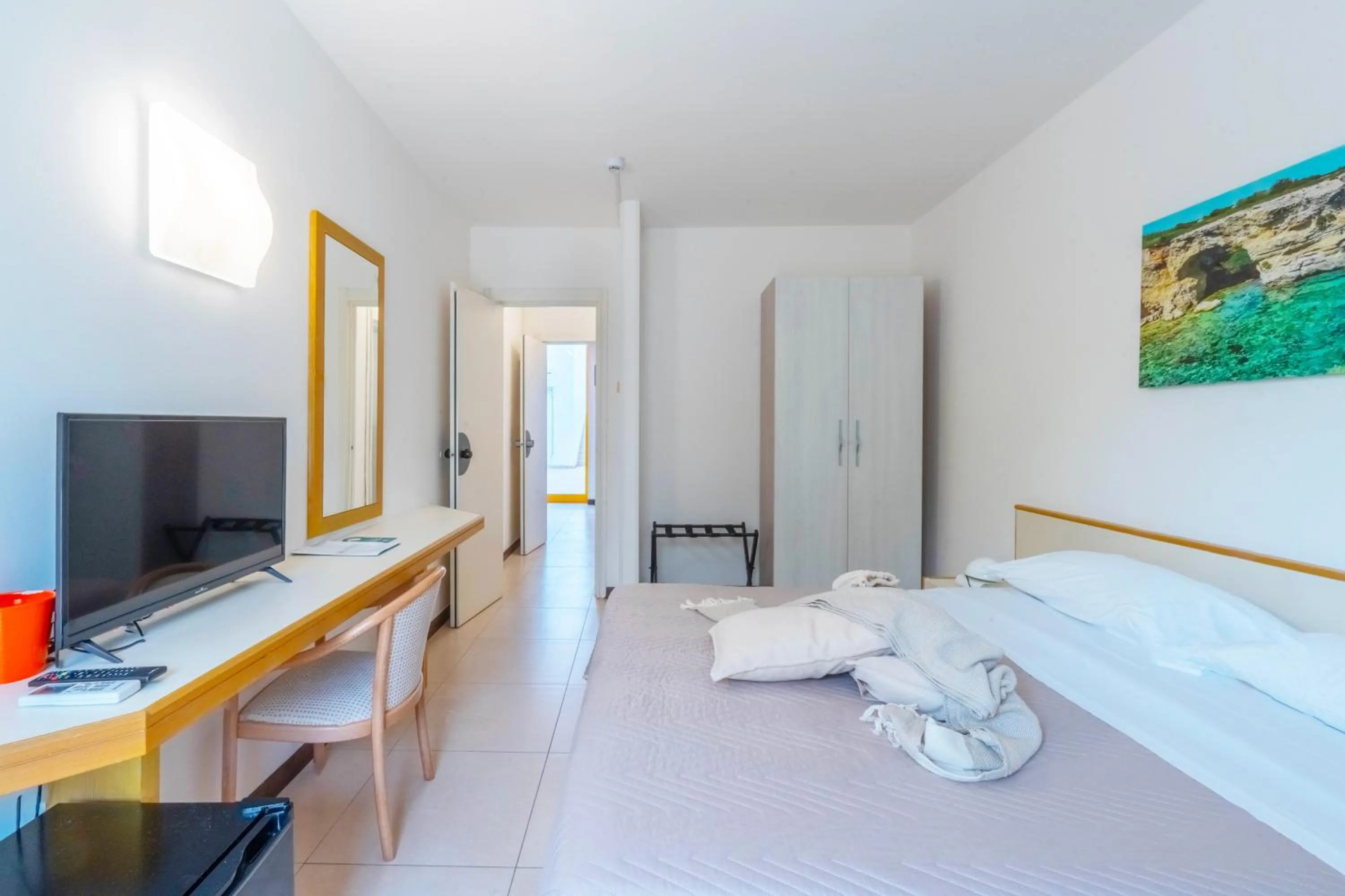 Bed in Hotel Santa Lucia