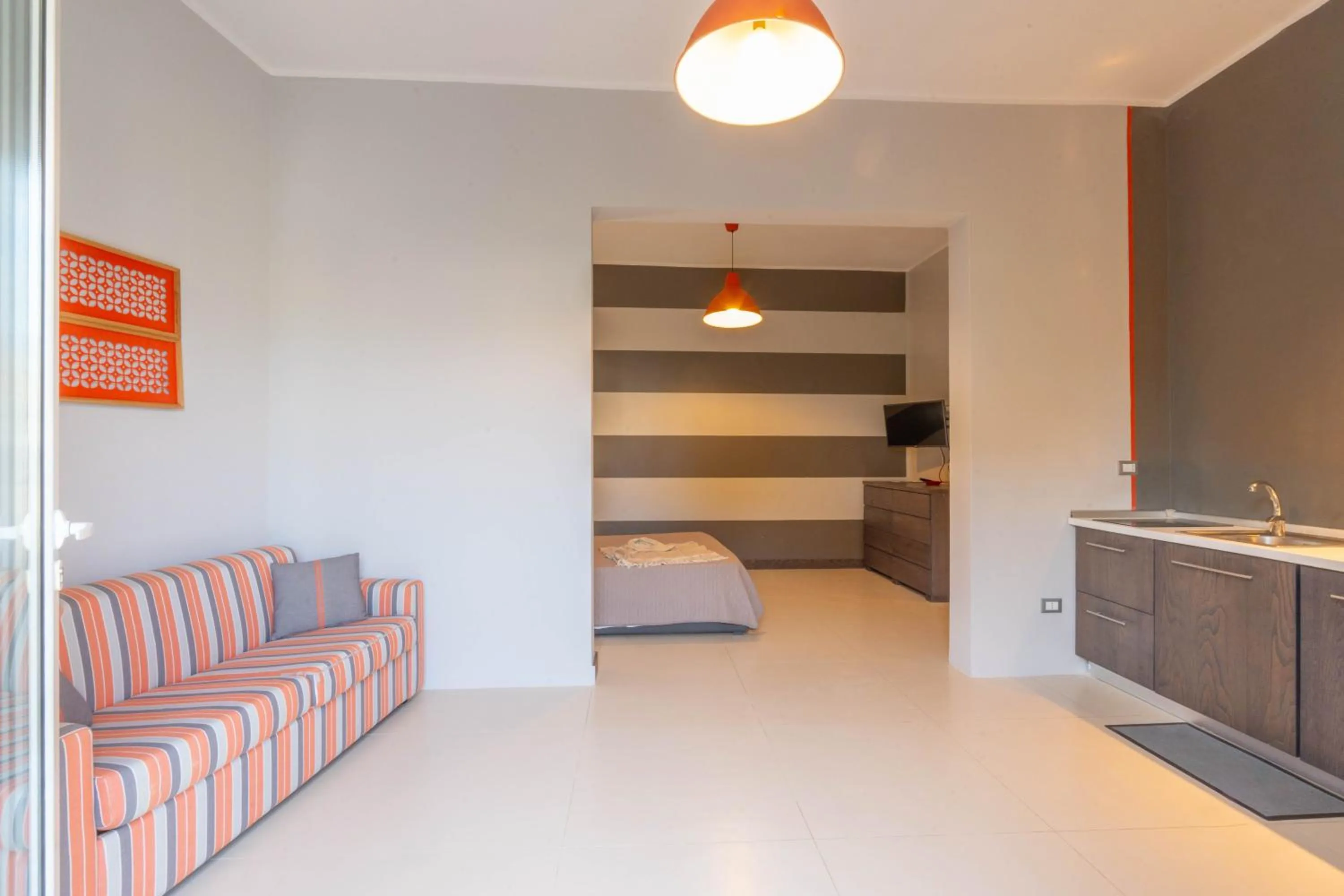 Bed in Hotel Santa Lucia