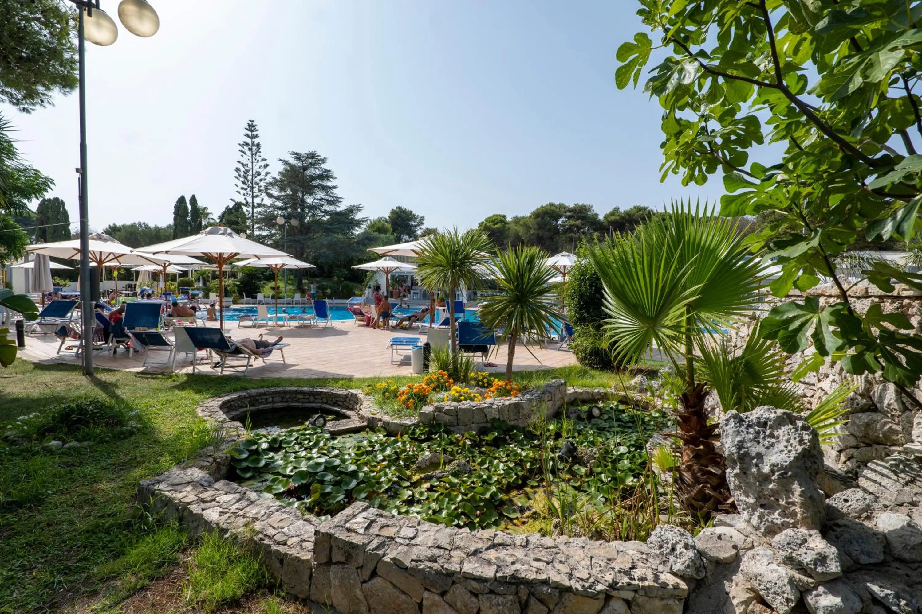 Garden in Hotel Santa Lucia