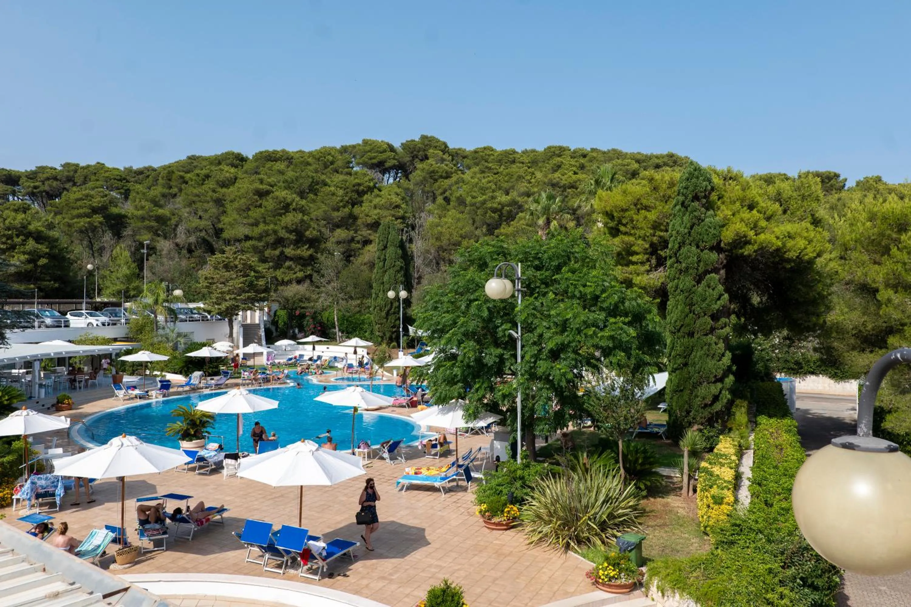Swimming pool in Hotel Santa Lucia