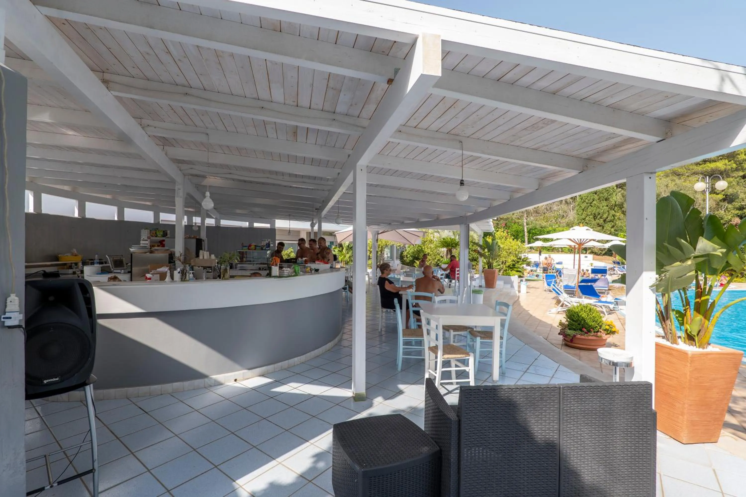 Swimming pool in Hotel Santa Lucia