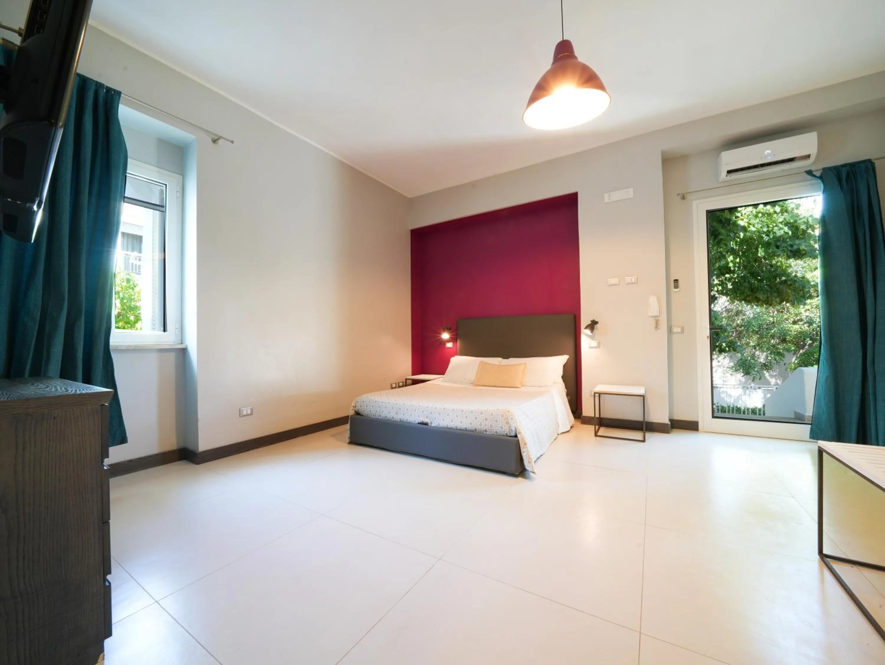 Bed in Hotel Santa Lucia