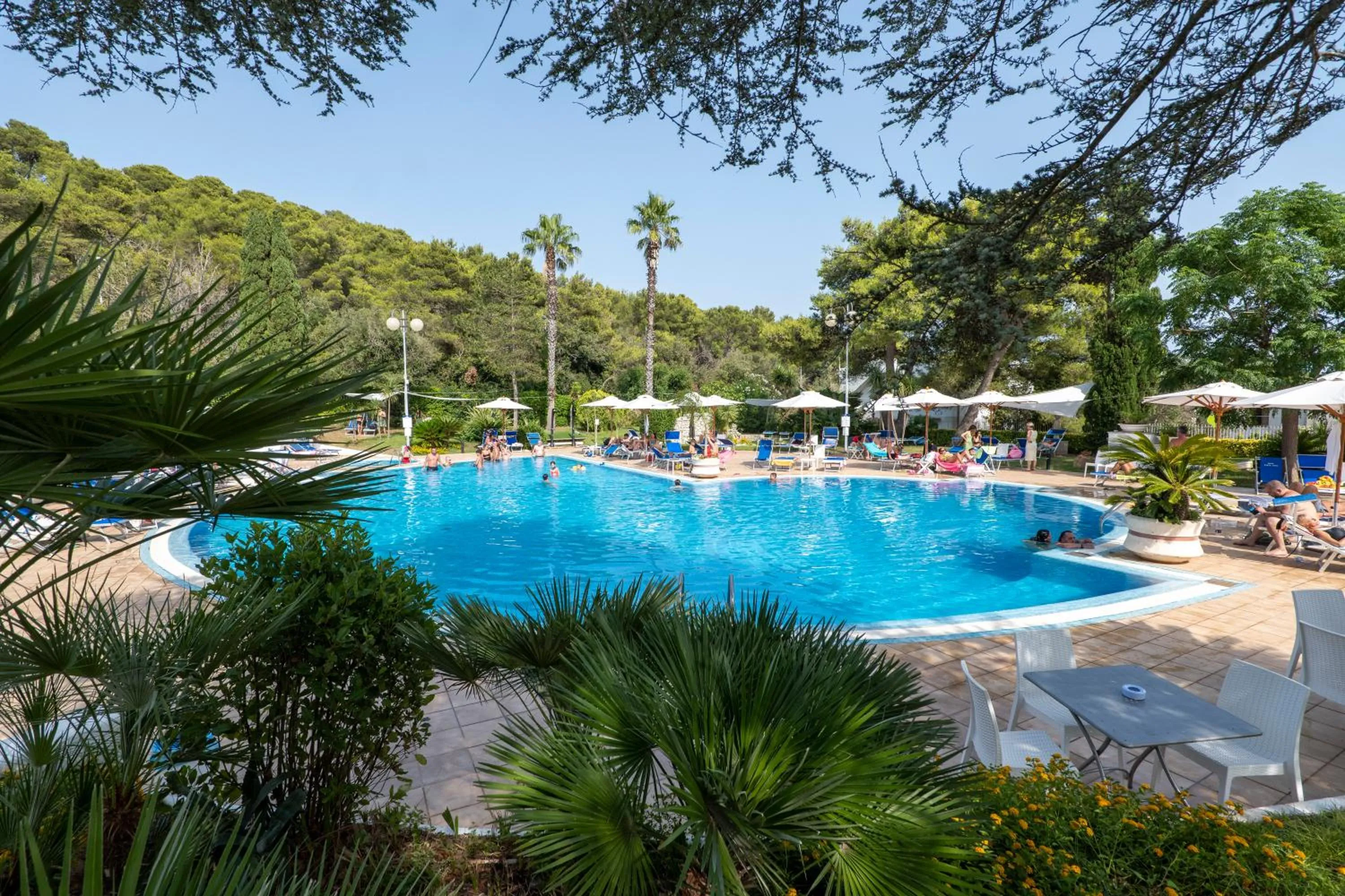 Swimming pool in Hotel Santa Lucia