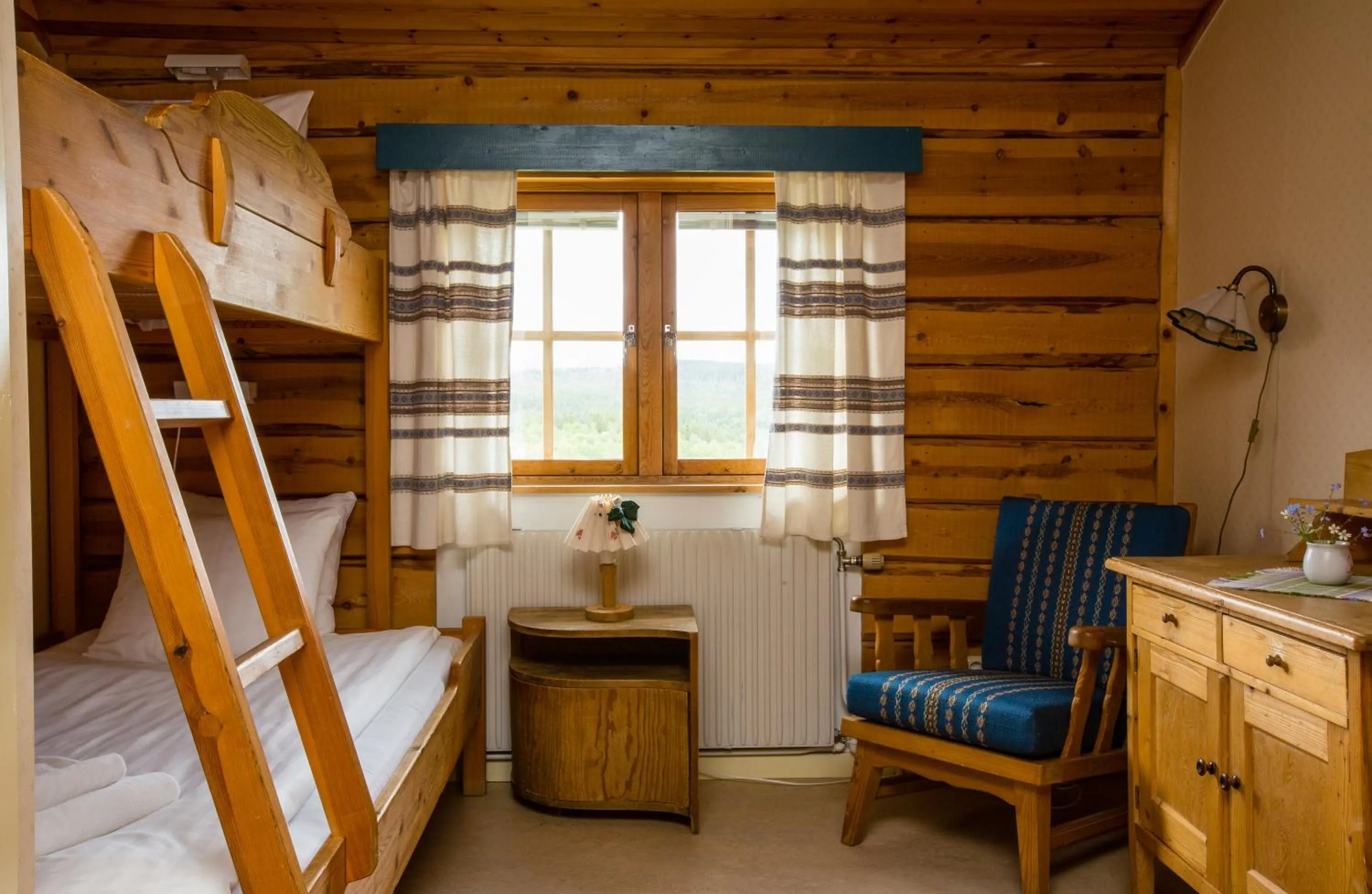 bunk bed in Vålådalens Fjällstation