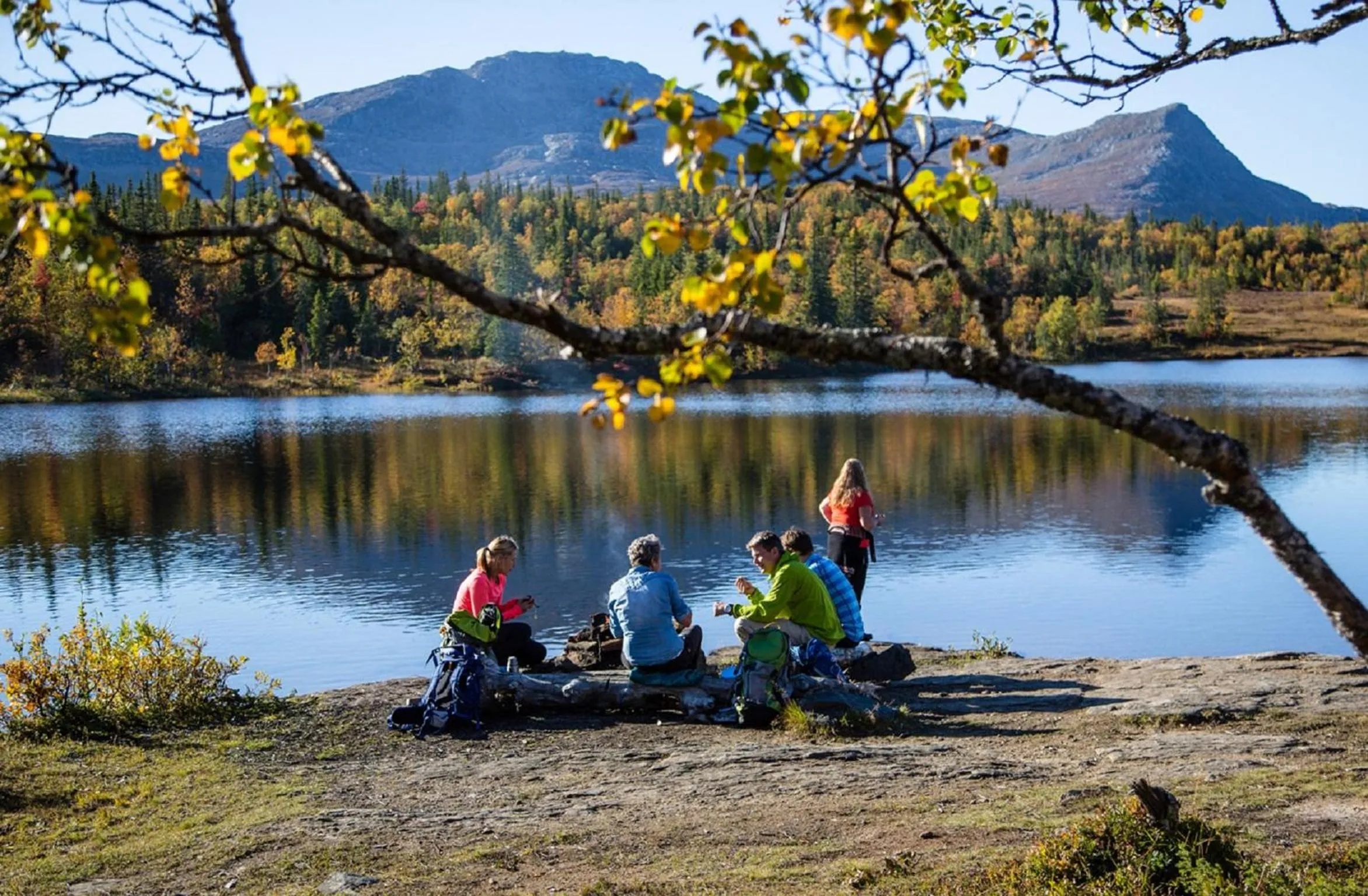Autumn in Vålådalens Fjällstation