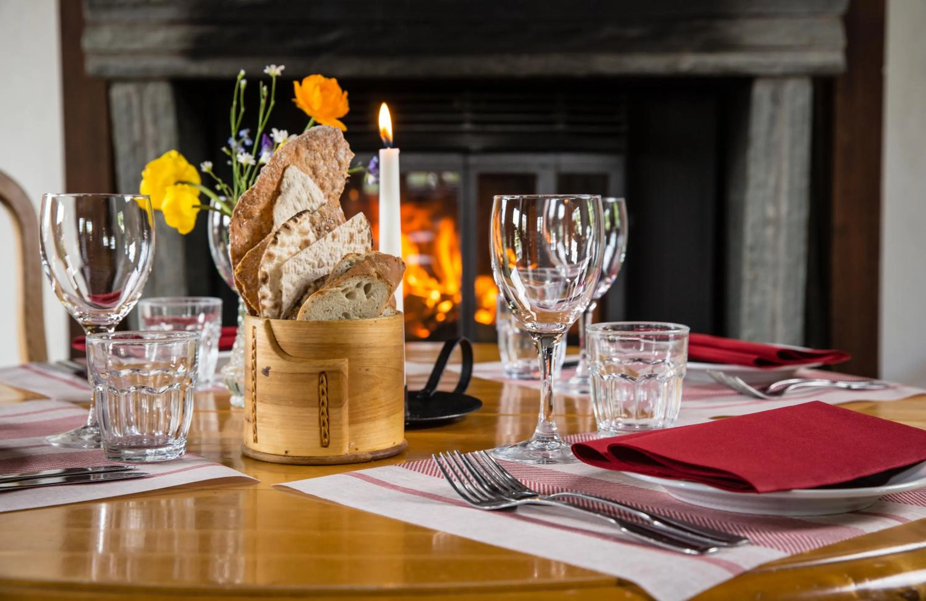 Food close-up in Vålådalens Fjällstation