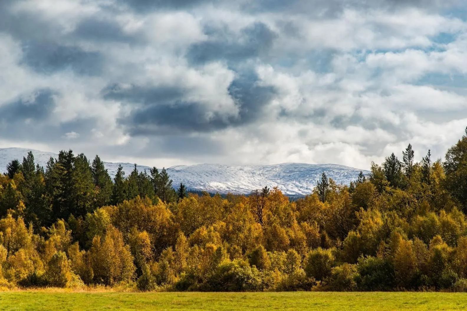 Autumn in Vålådalens Fjällstation