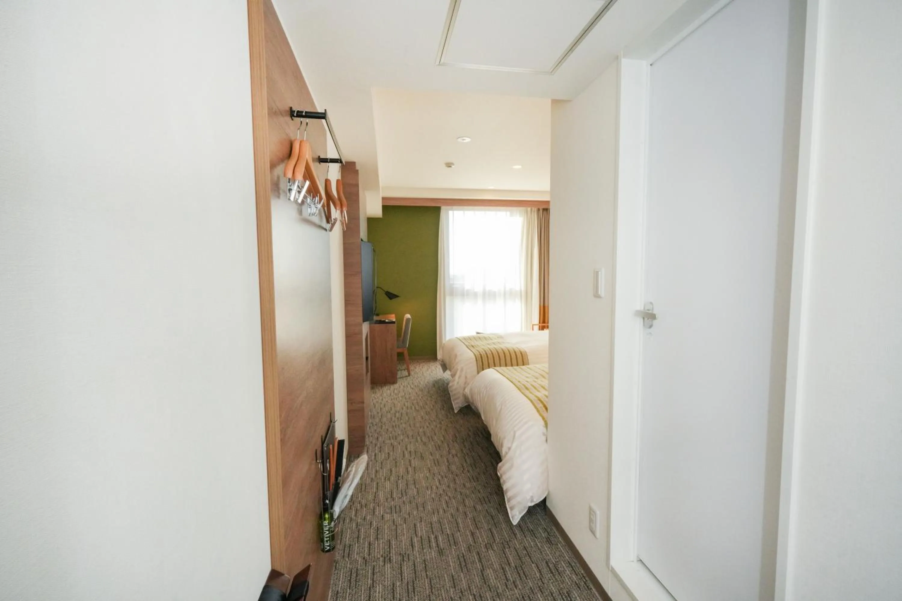 Bed in Airport Hotel Kumamoto