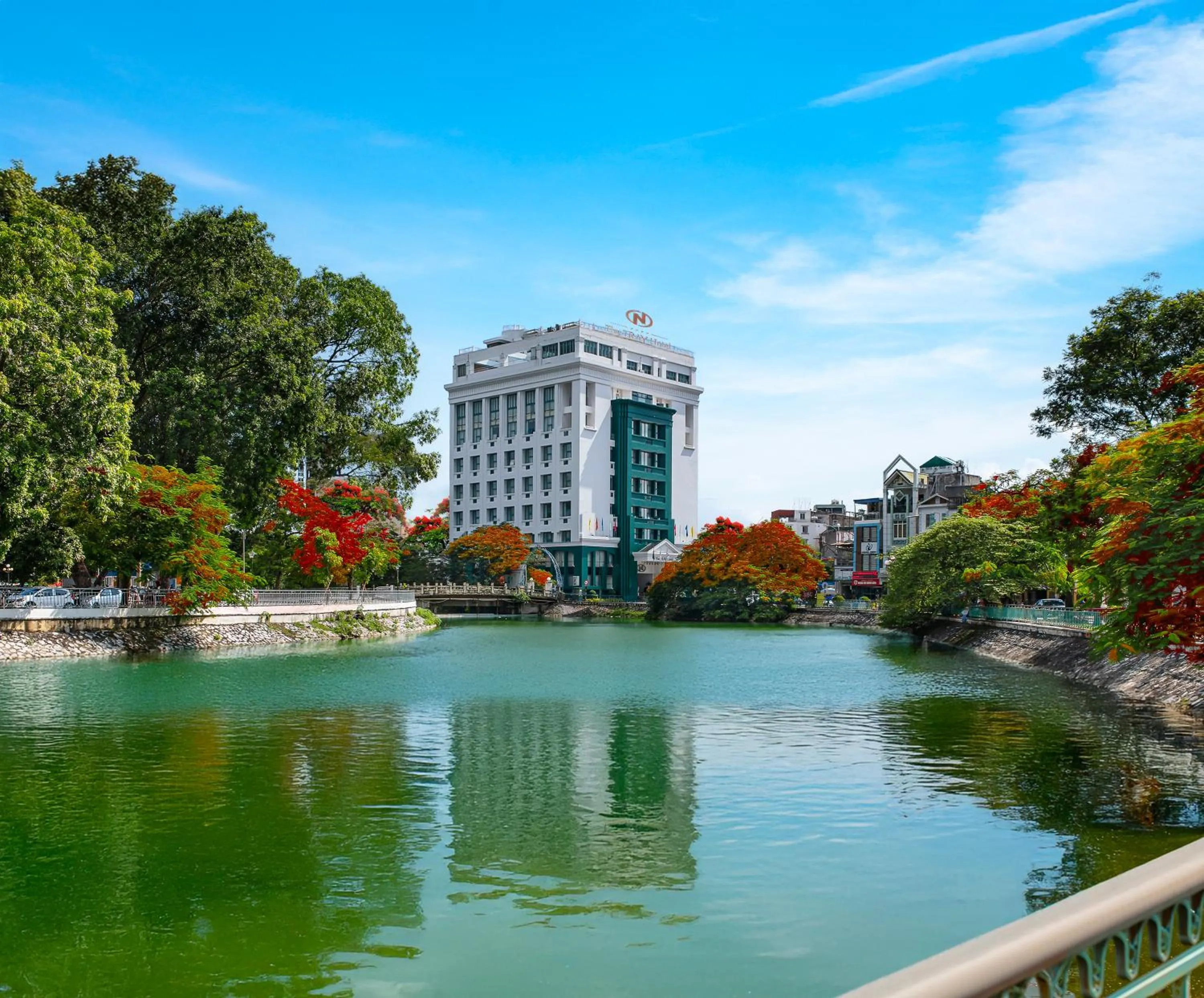 Property building in The Tray Hotel Hai Phong