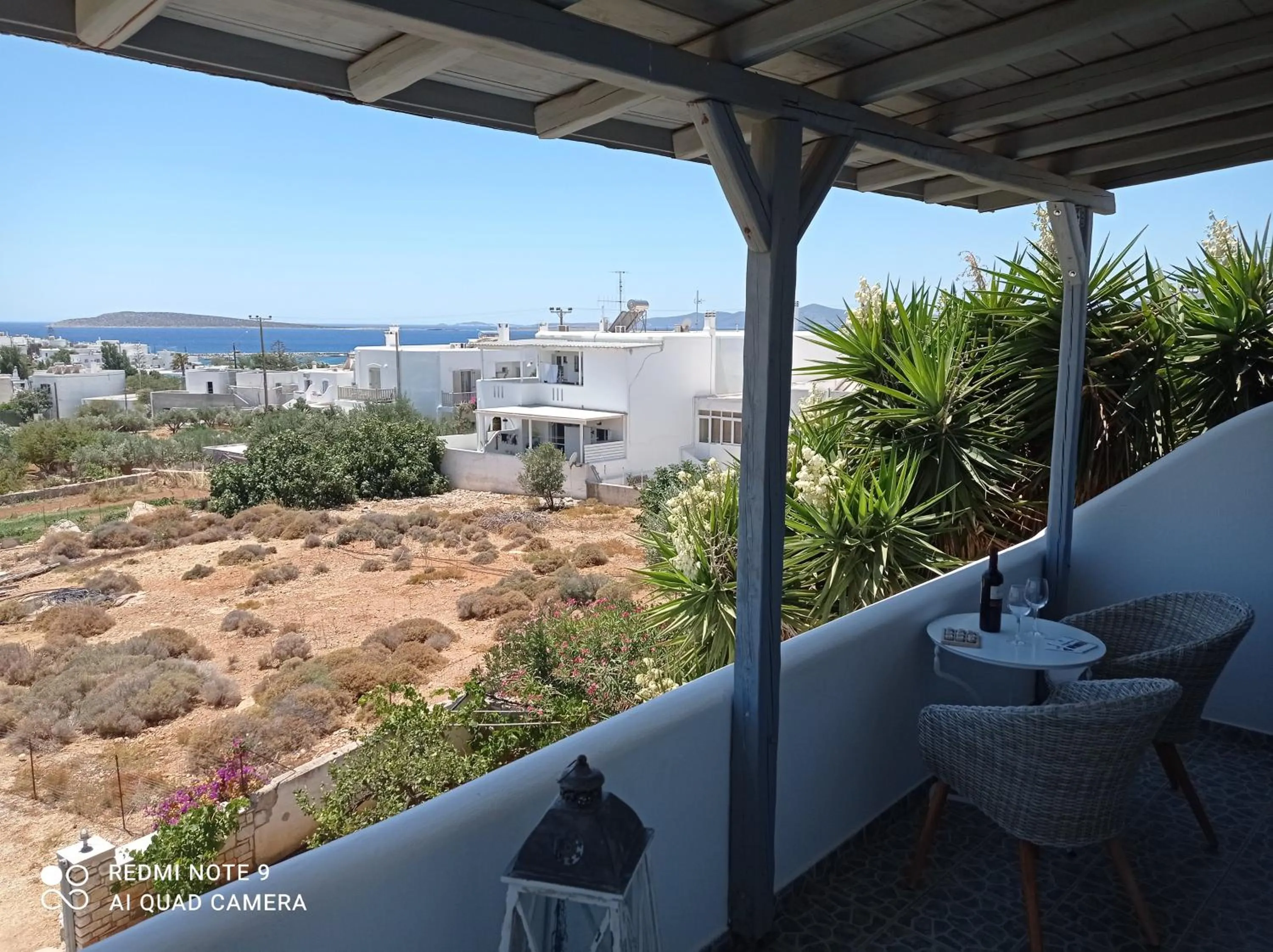 Natural landscape in Anixis Studios Aliki Paros