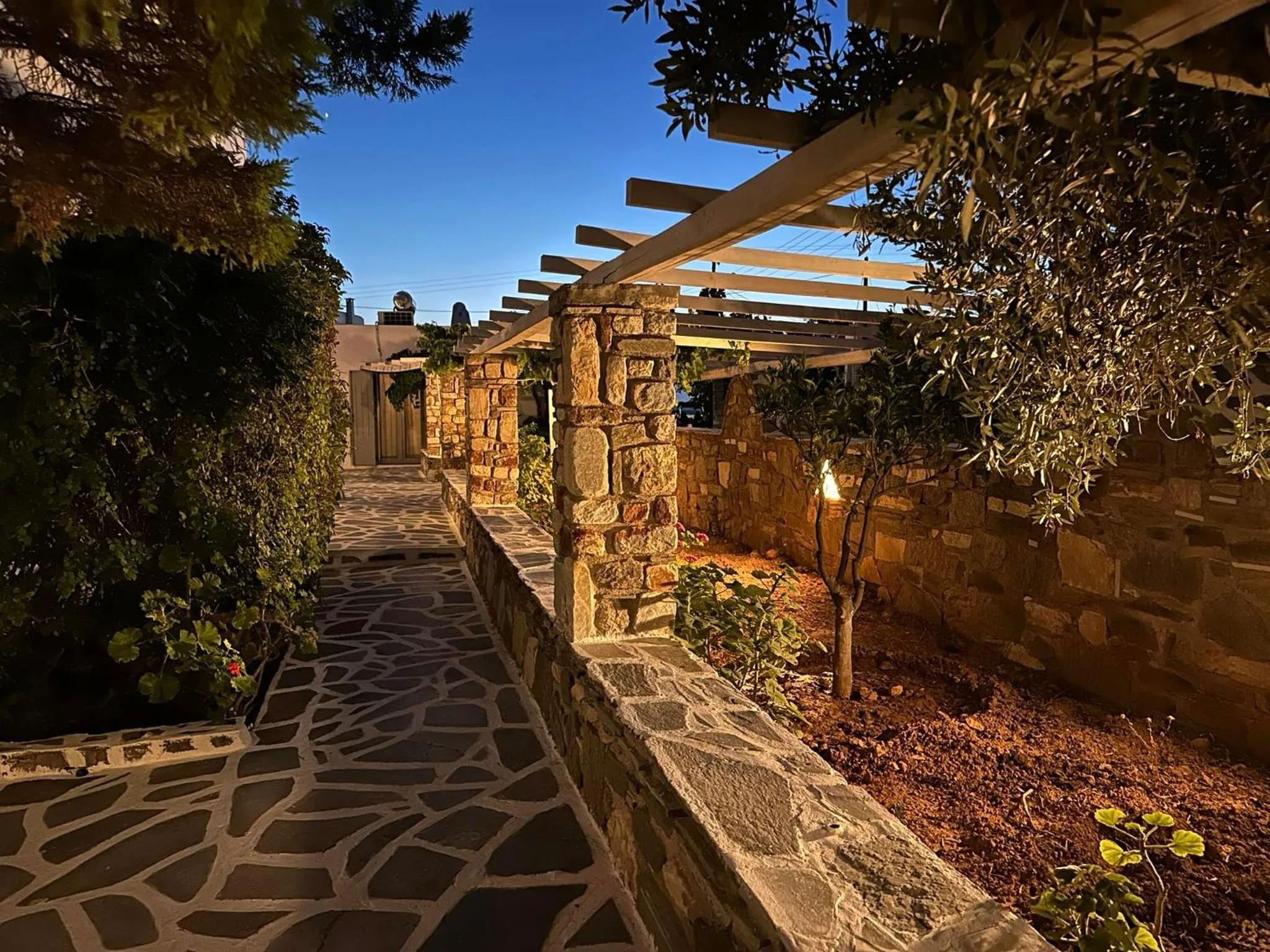 Property building in Anixis Studios Aliki Paros