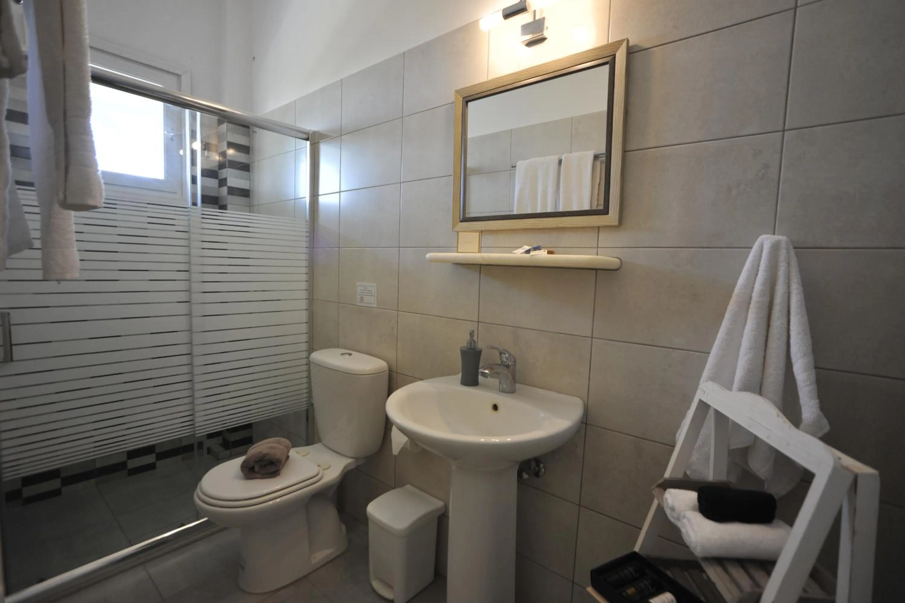 Toilet in Anixis Studios Aliki Paros