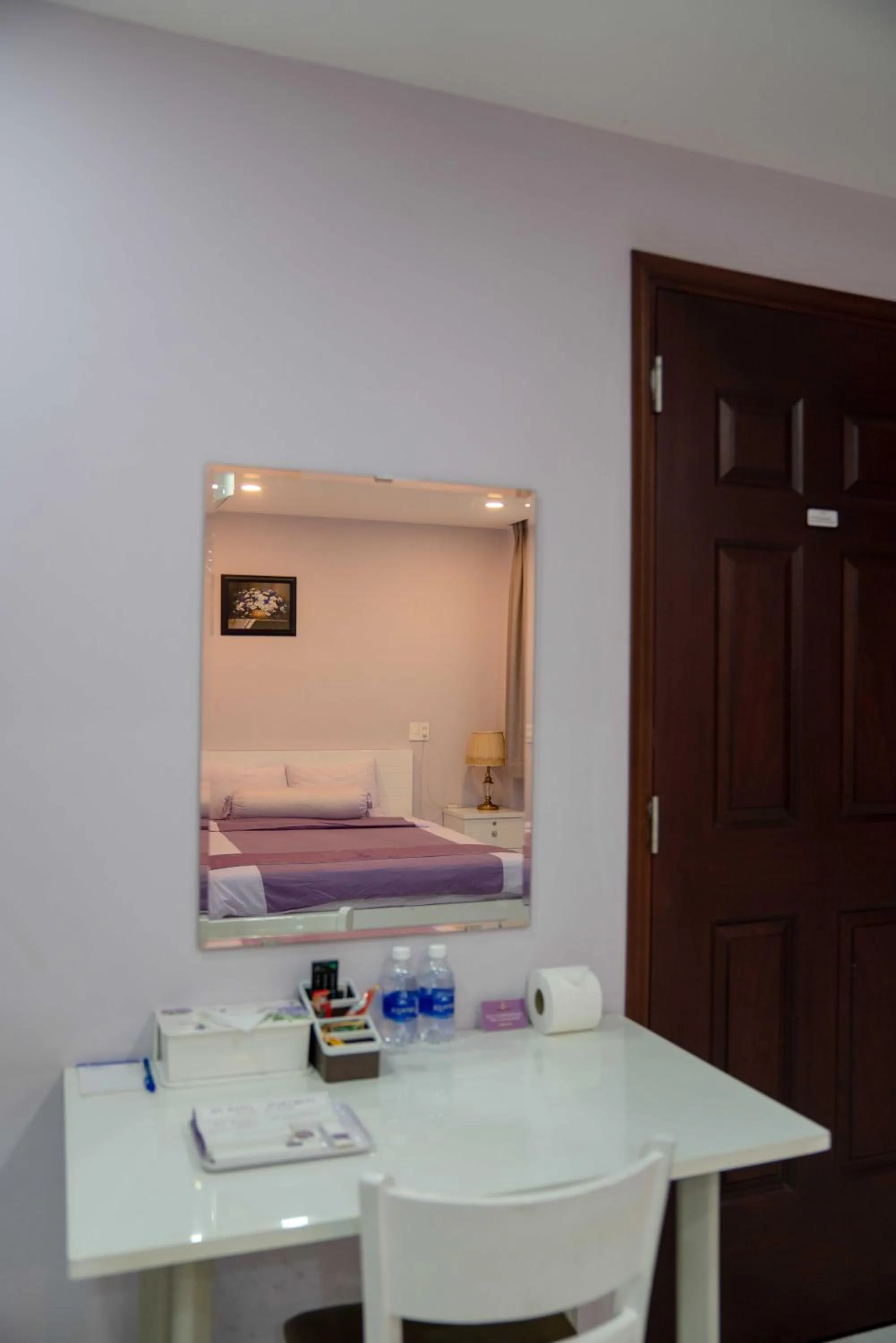 Decorative detail, Bed in HT Hotel Apartment