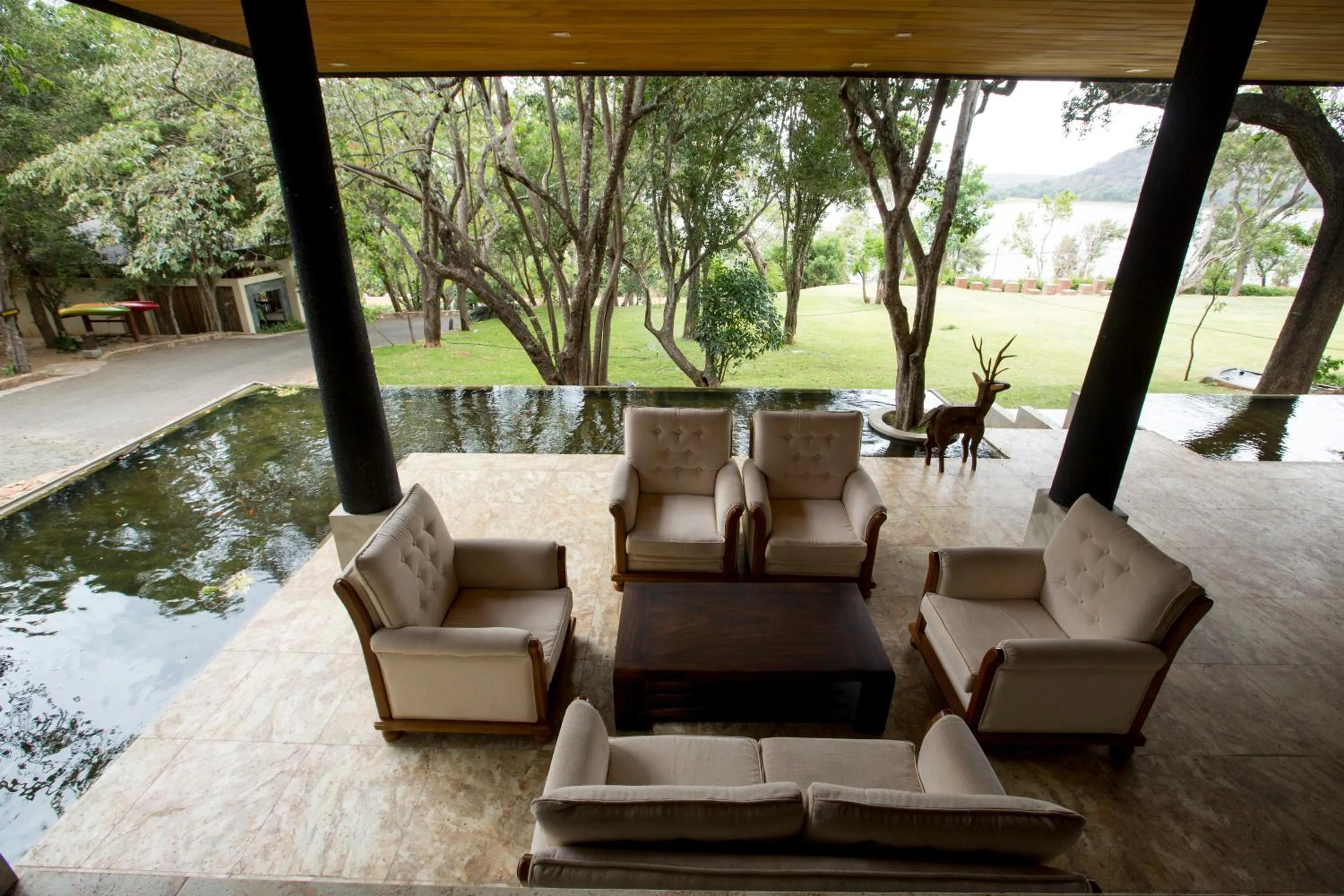 Lake view in The Deer Park Hotel