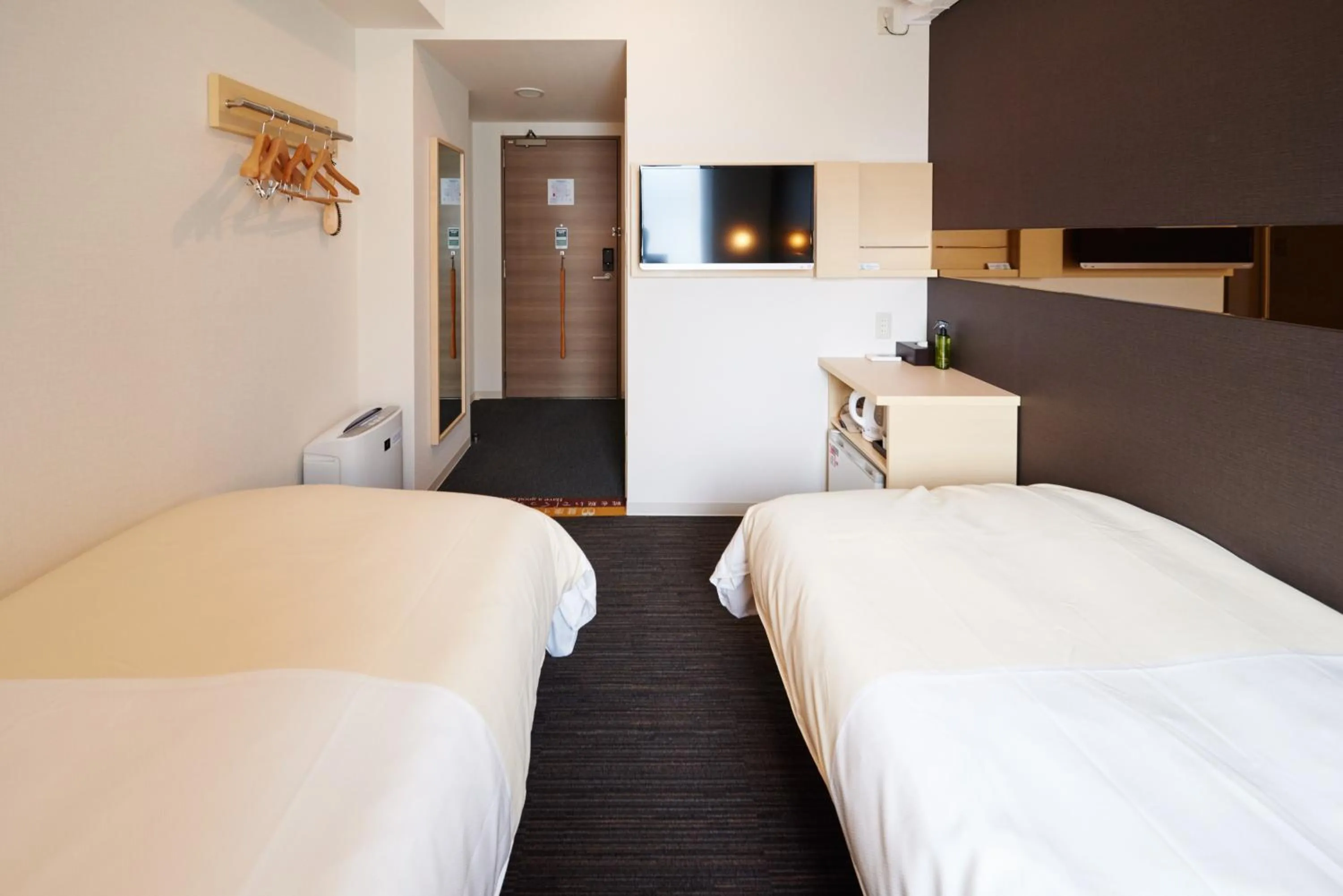 Photo of the whole room, Bed in Super Hotel JR Nara Ekimae Sanjo Dori