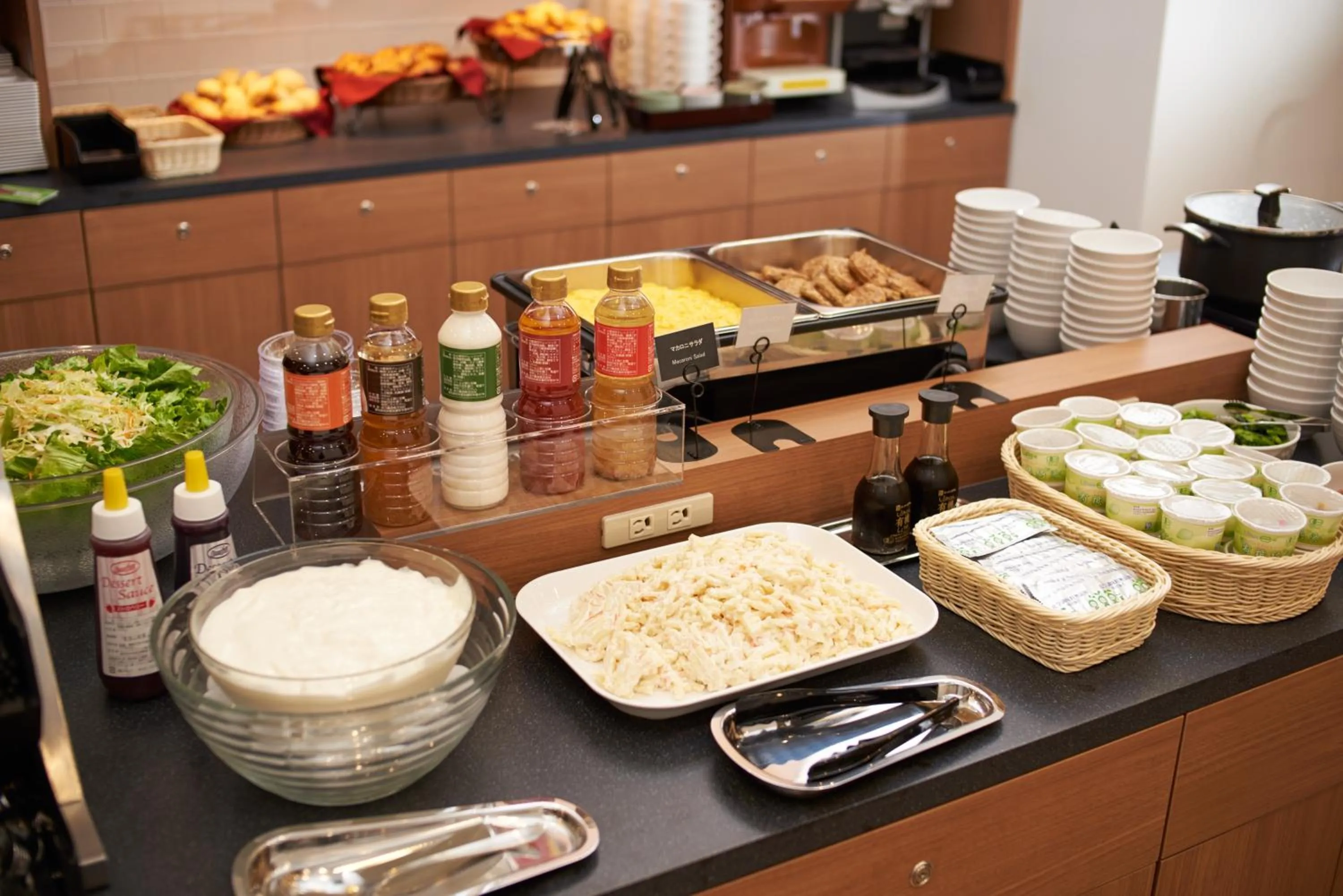 Buffet breakfast in Super Hotel JR Nara Ekimae Sanjo Dori