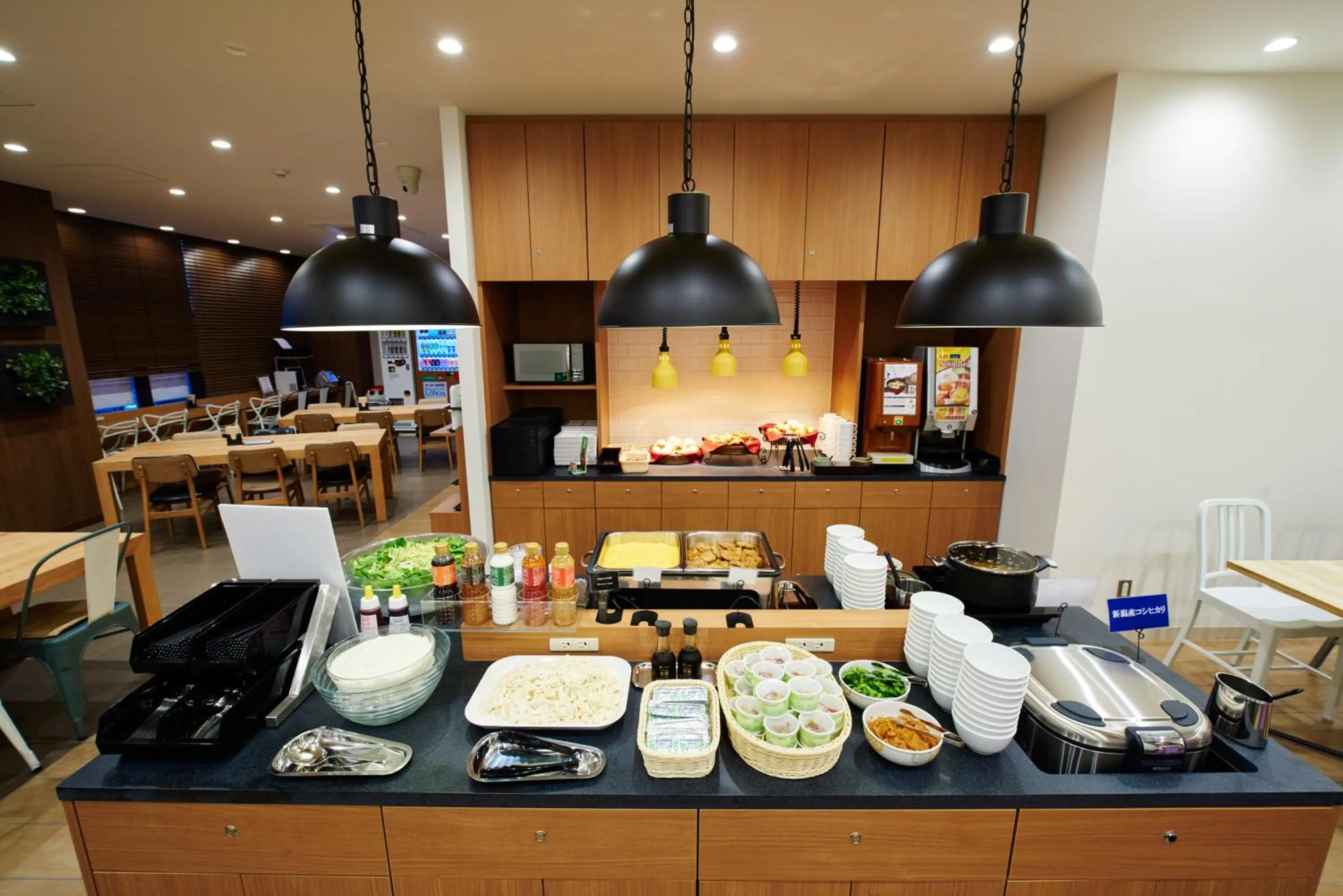 Buffet breakfast in Super Hotel JR Nara Ekimae Sanjo Dori