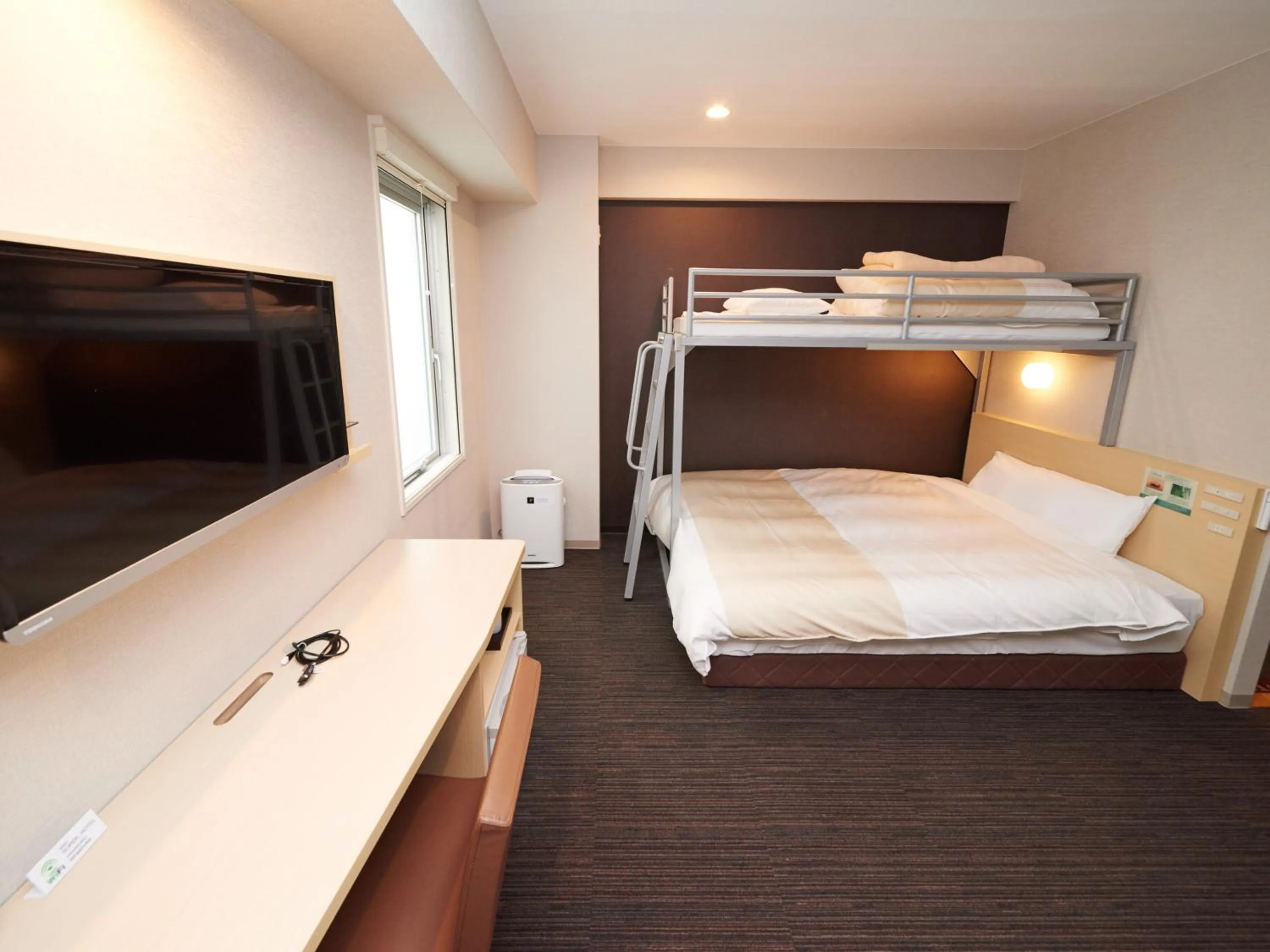 Photo of the whole room, Bed in Super Hotel JR Nara Ekimae Sanjo Dori