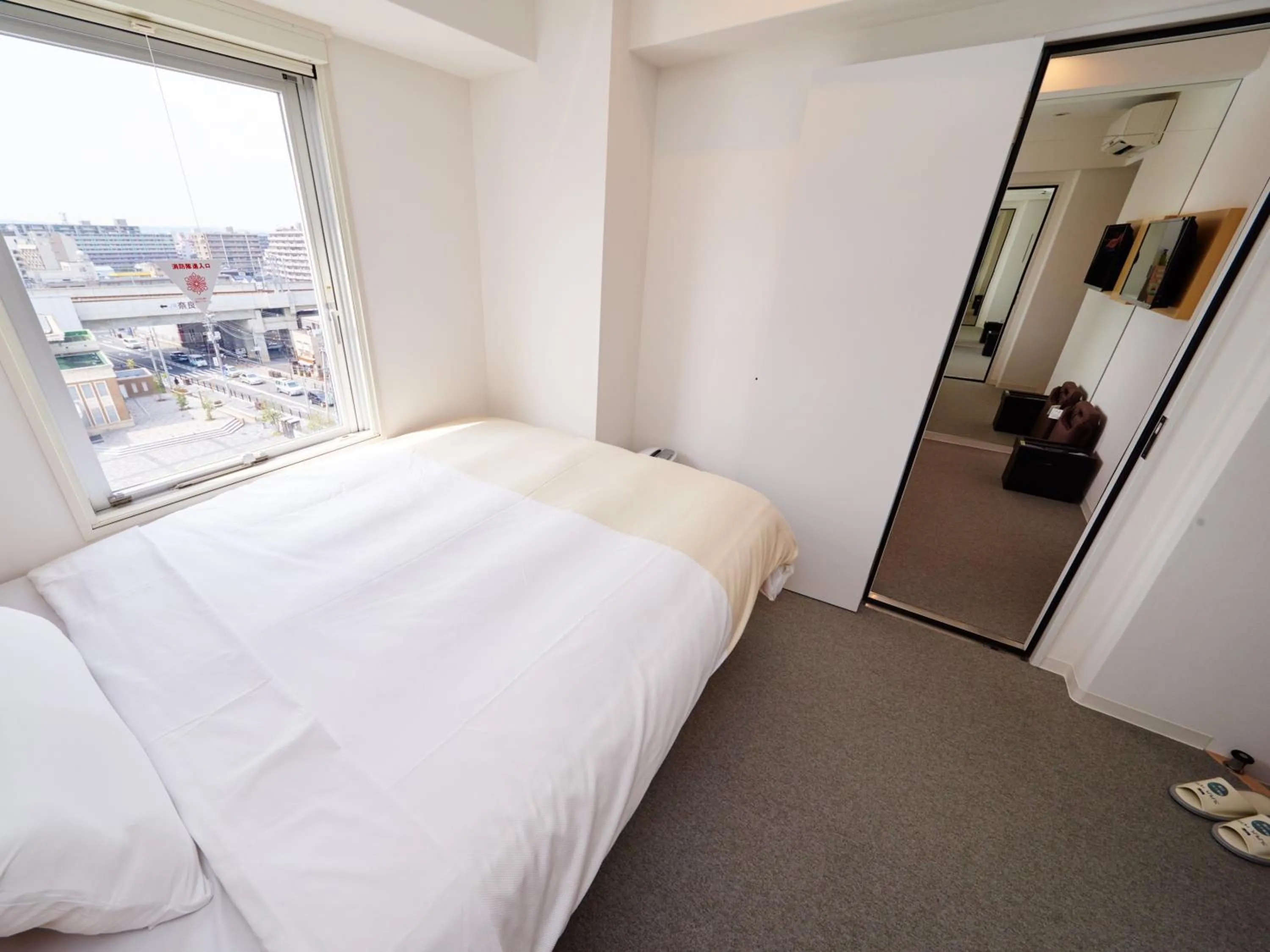 Photo of the whole room, Bed in Super Hotel JR Nara Ekimae Sanjo Dori