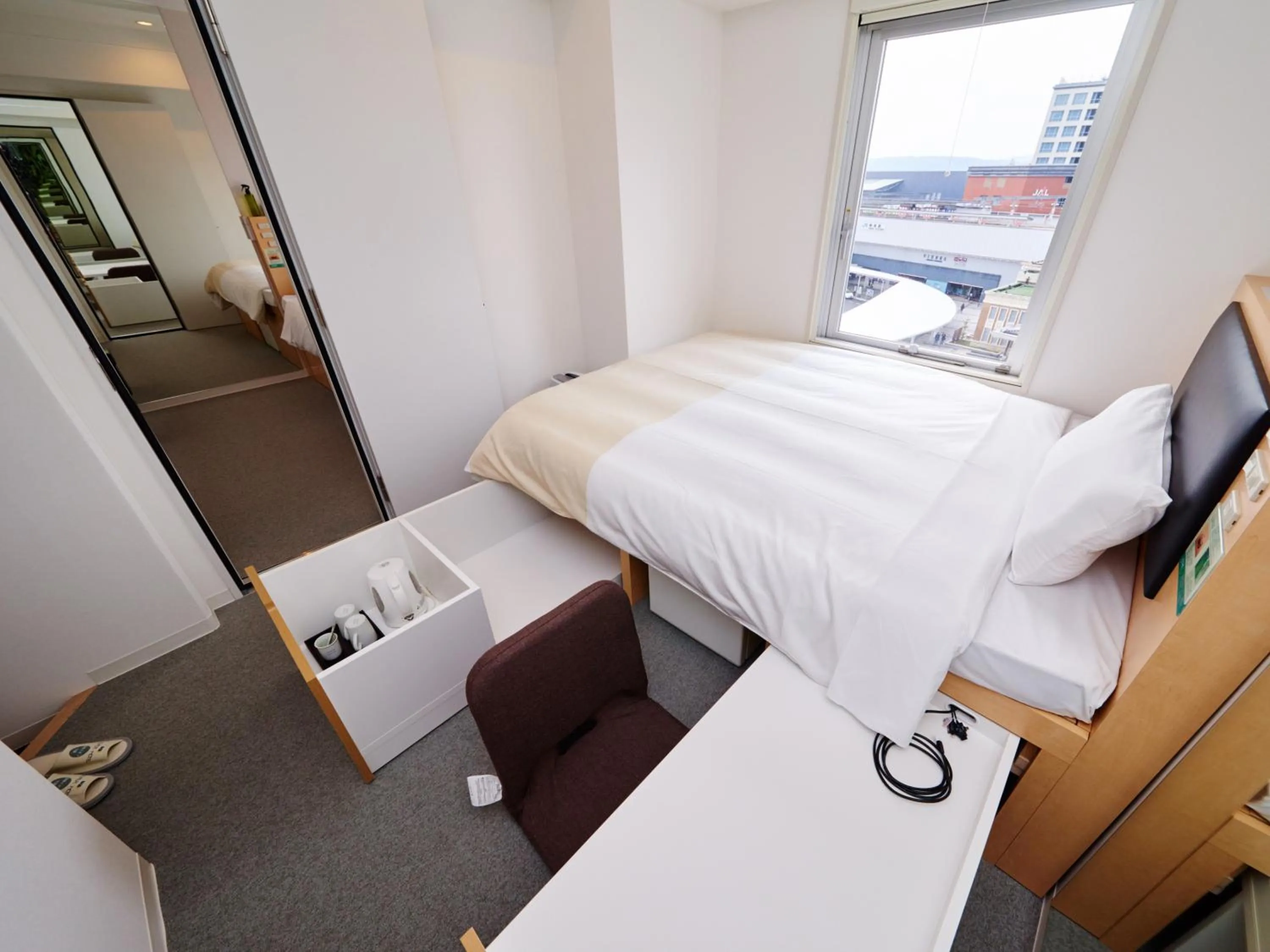 Photo of the whole room, Bed in Super Hotel JR Nara Ekimae Sanjo Dori