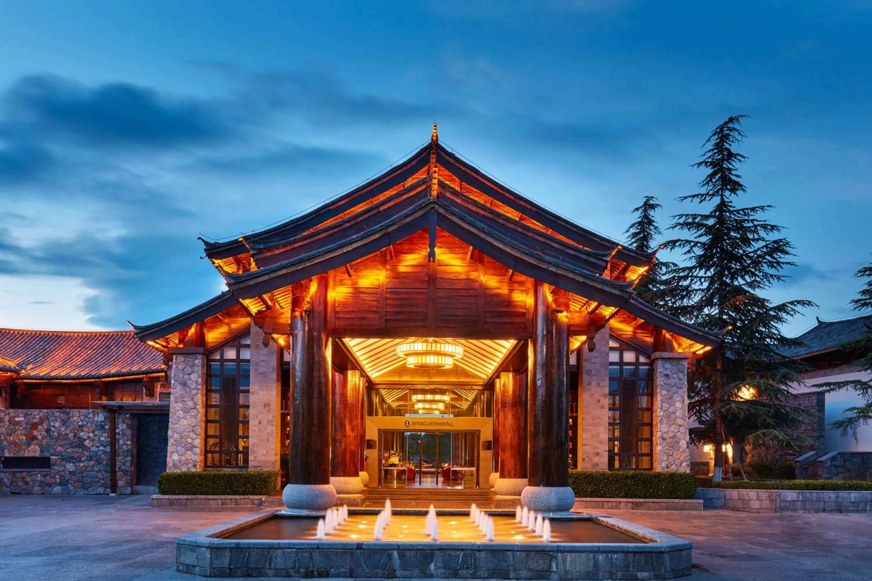 Property building in InterContinental Lijiang Ancient Town Resort by IHG