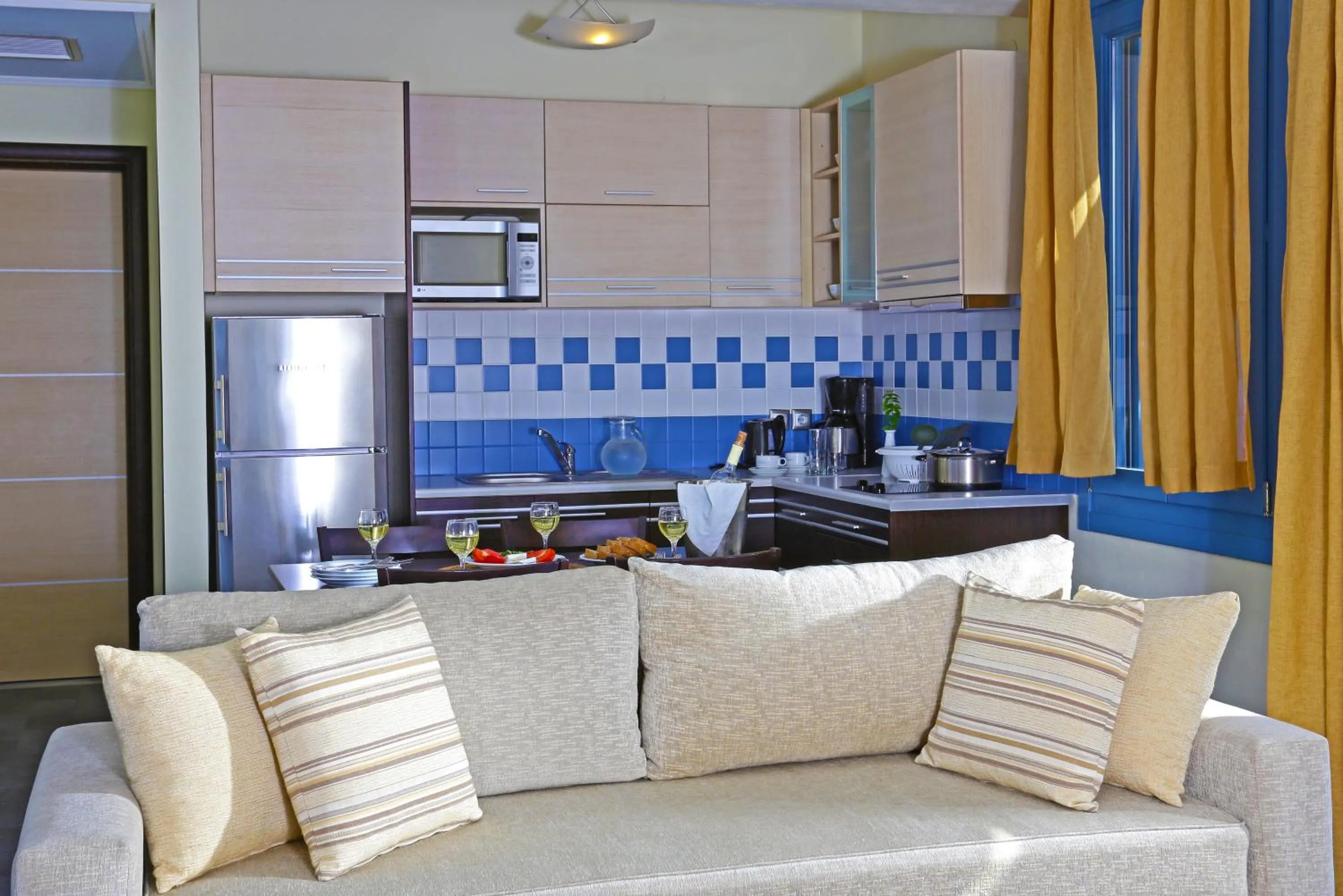 Kitchen or kitchenette in Sirena Residence & Spa