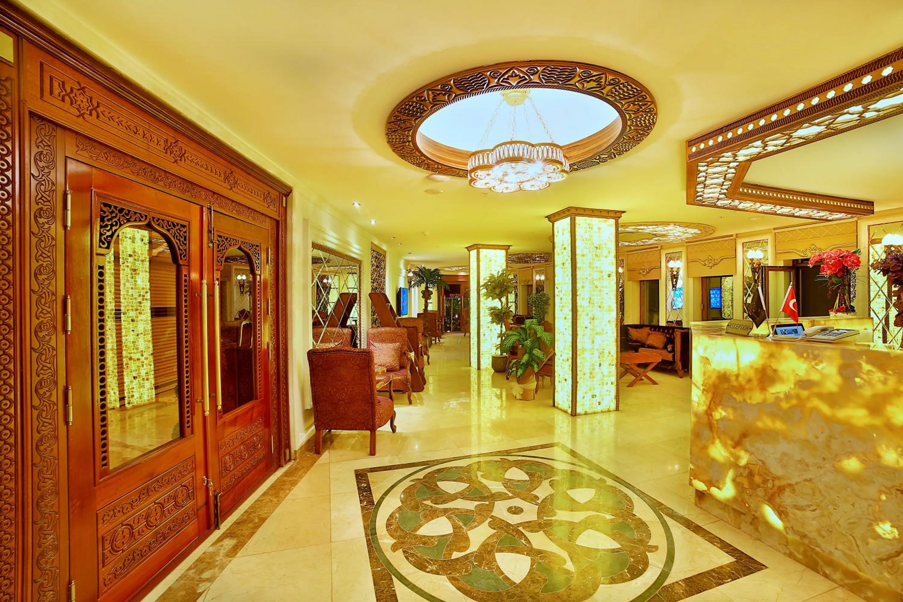 Lobby or reception in Kaya Ninova Hotel