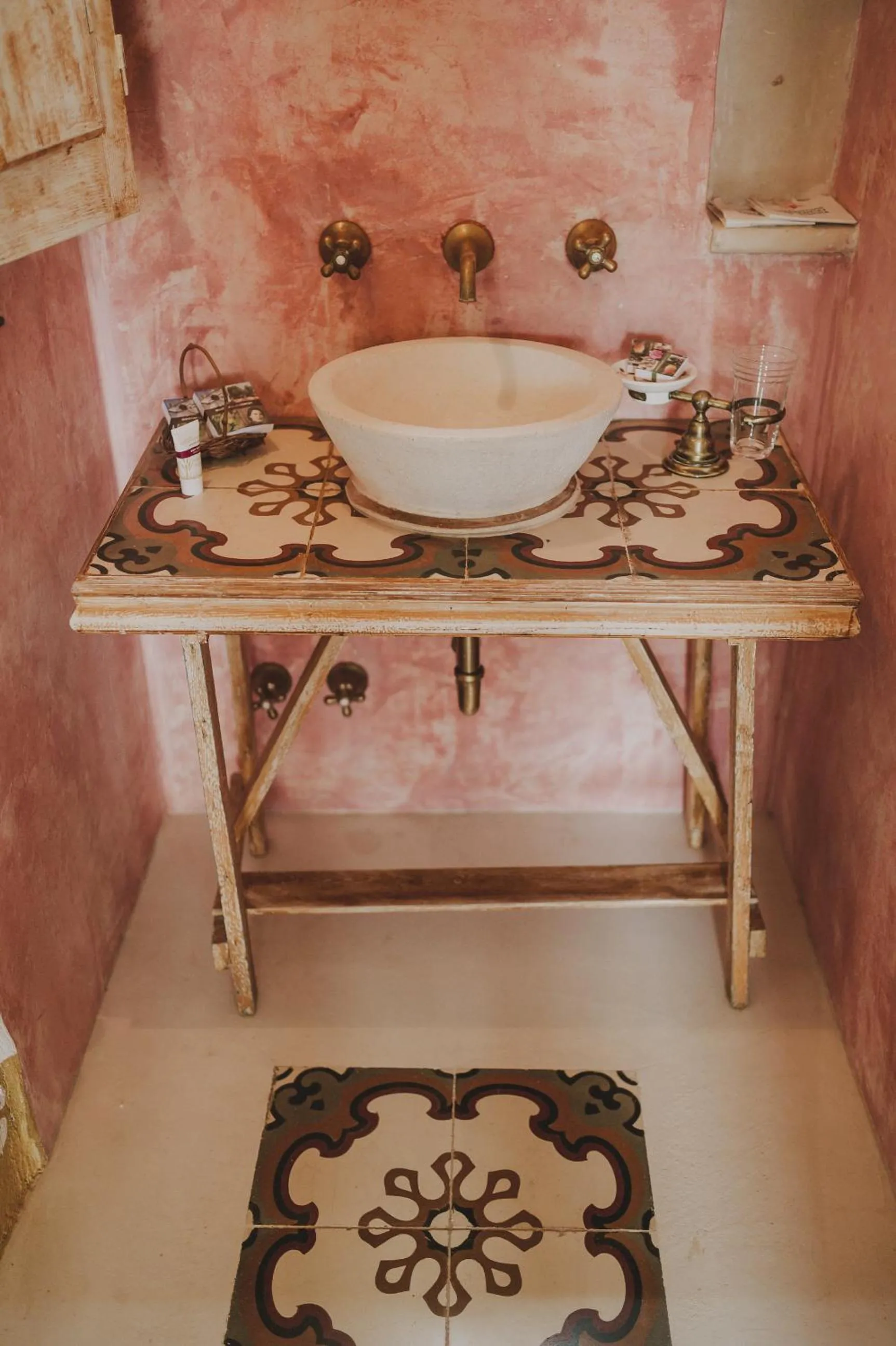 Bathroom in Masseria Montenapoleone