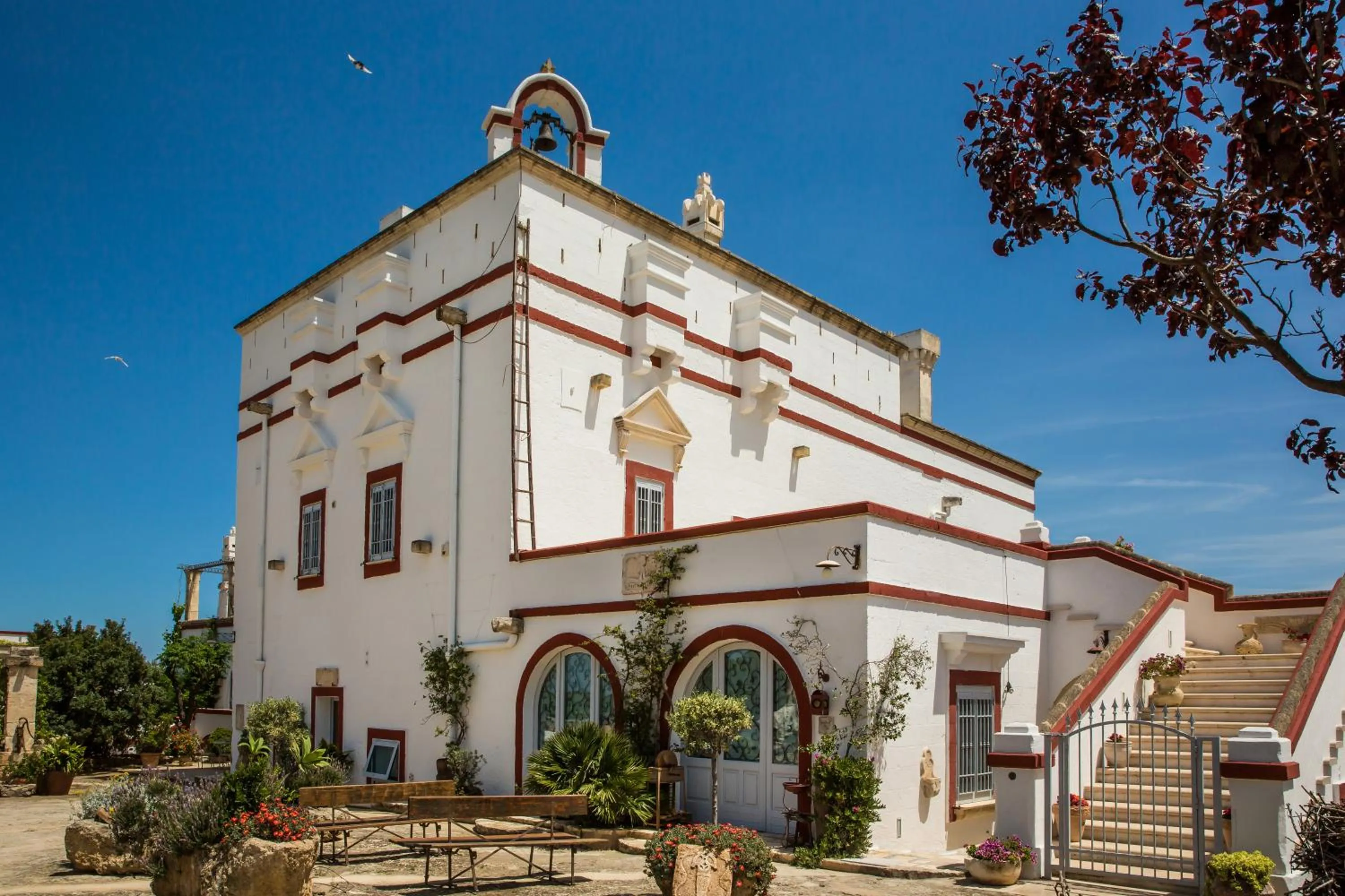 Facade/entrance in Masseria Montenapoleone