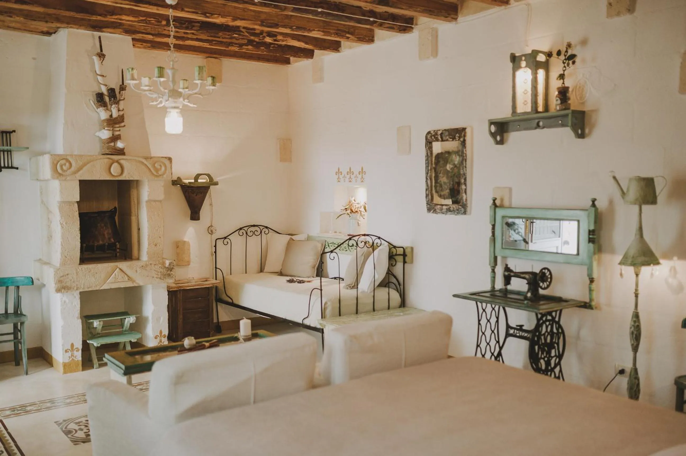 Bedroom in Masseria Montenapoleone